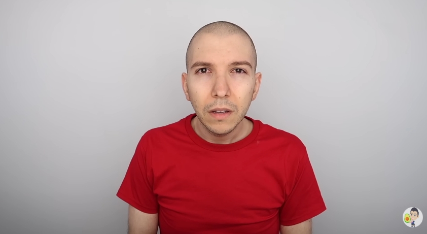 In his "Two Steps Ahead" video, dated September 7, 2024, Nikocado Avocado appeared with a dramatically slimmer look and revealed he had secretly lost 250 pounds after spending two years posting pre-recorded content while transforming behind the scenes. | Source: YouTube/Nikocado Avocado