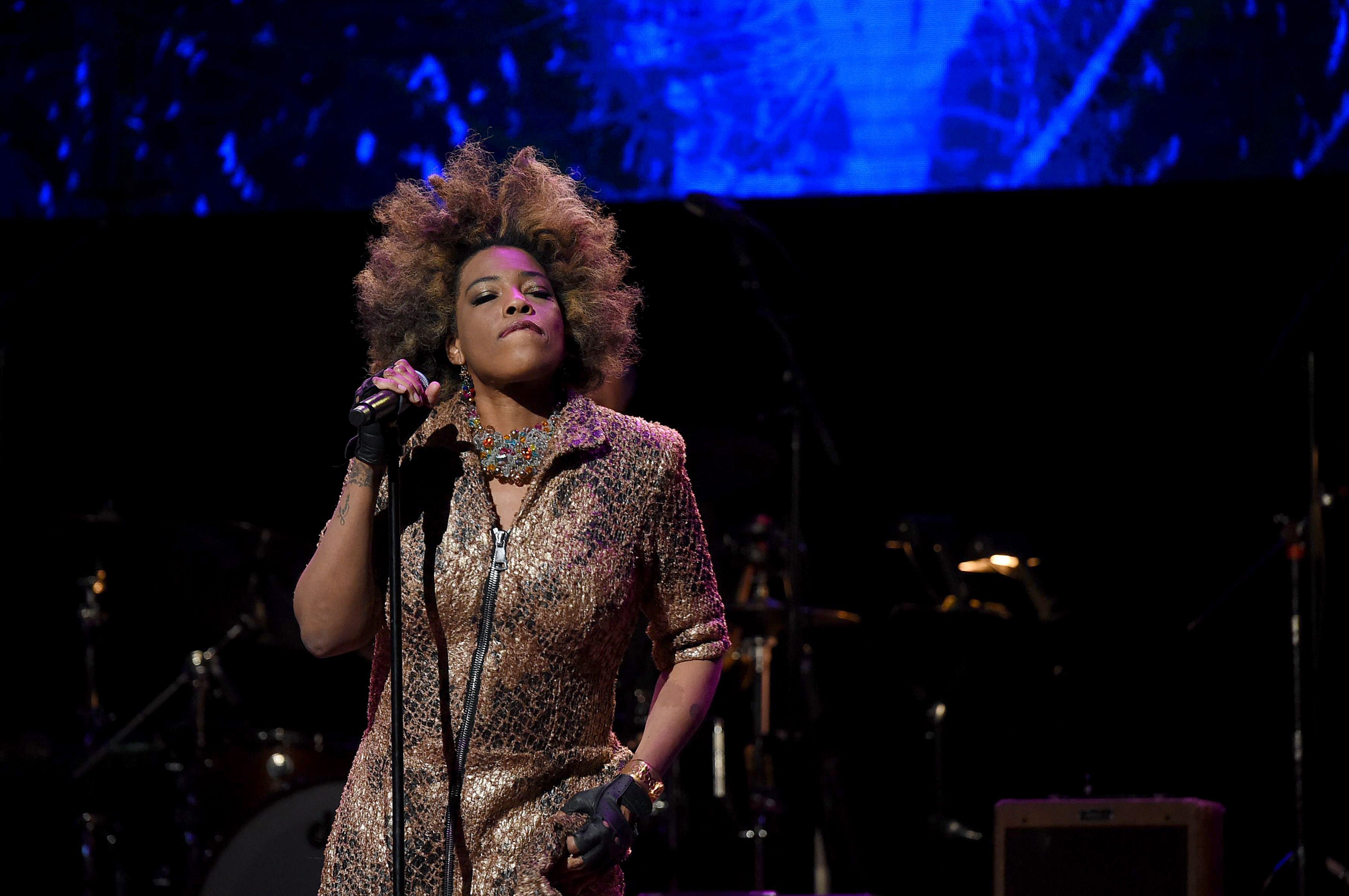 Macy Gray at the Fourth Annual LOVE ROCKS NYC benefit concert for God's Love We Deliver at Beacon Theatre on March 12, 2020 in New York City. | Source: Shutterstock