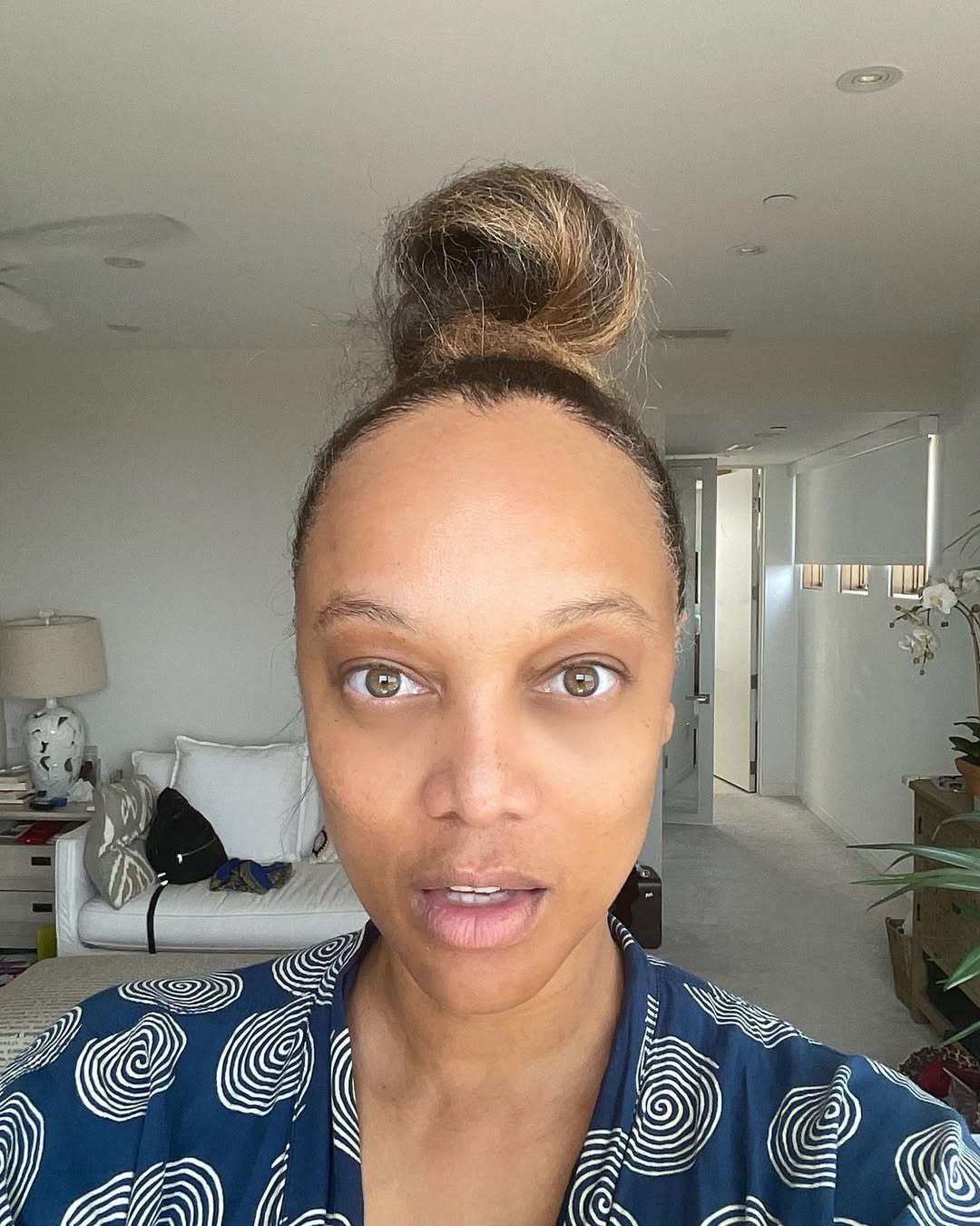 Tyra Banks from a post dated August 16, 2021. | Source: Instagram/tyrabanks