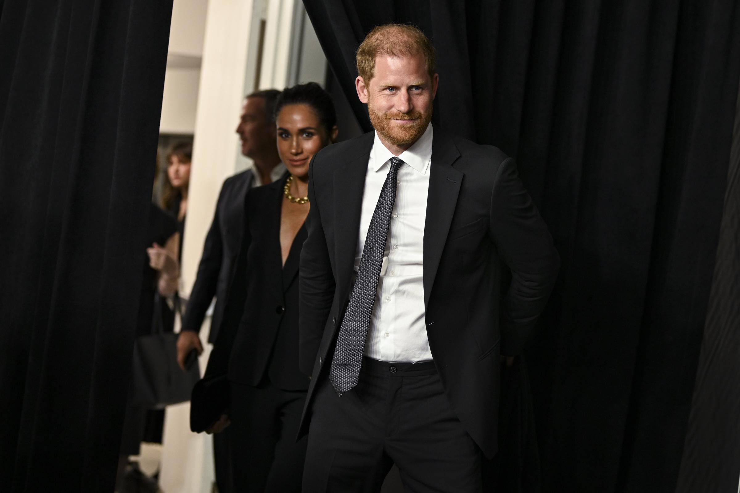 Meghan Markle and Prince Harry at Project Healthy Minds' World Mental Health Day Festival at Spring Studios on October 9, 2025, in New York City | Source: Getty Images