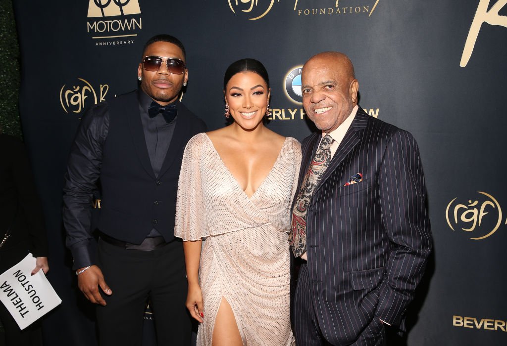 Nelly, Shantel Jackson and Berry Gordy attend the Ryan Gordy Foundation's "60 Years of Motown" celebration in November 2019 | Photo: Getty Images