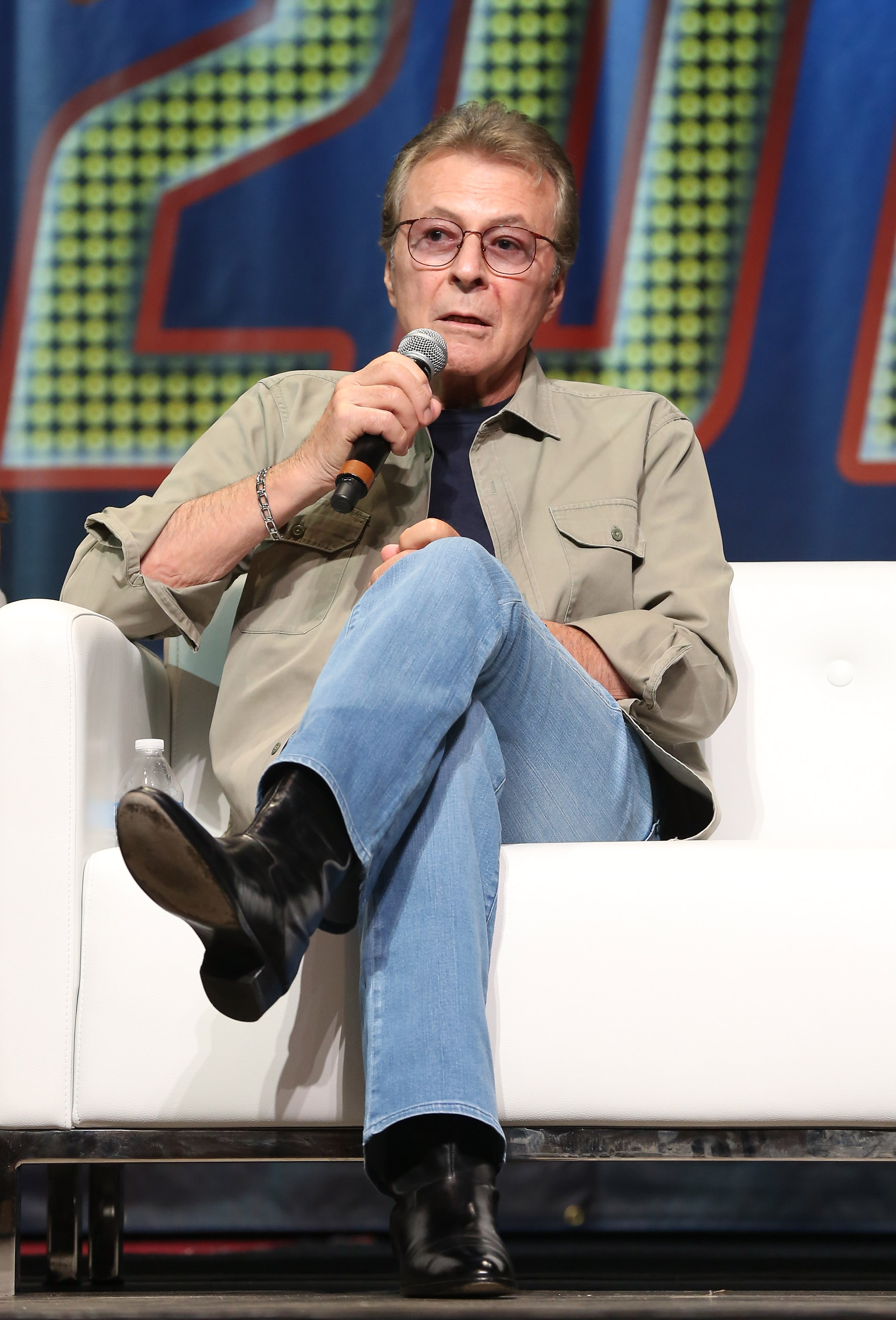 James Darren speaking at the 13th Annual Star Trek Convention in Las Vegas, Nevada on August 1, 2014 | Source: Getty Images