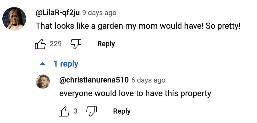 Fan comments dated October 2023 | Source: youtube.com/@Vogue