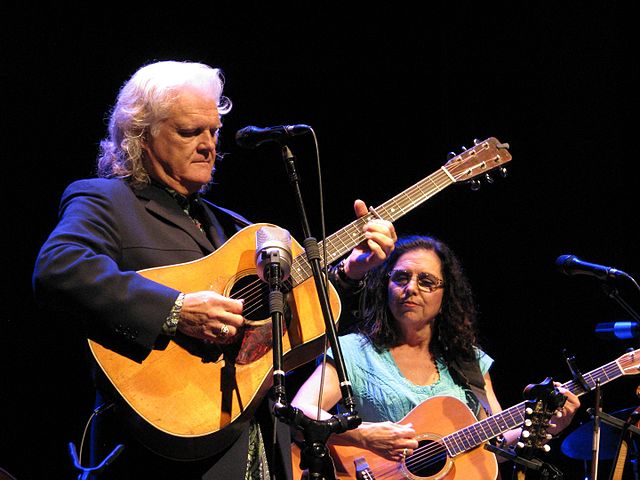 Ricky Skaggs and Sharon White perform at the McGlohon Theater, Charlotte, NC, August 19, 2015. | Source: Wikipedia.