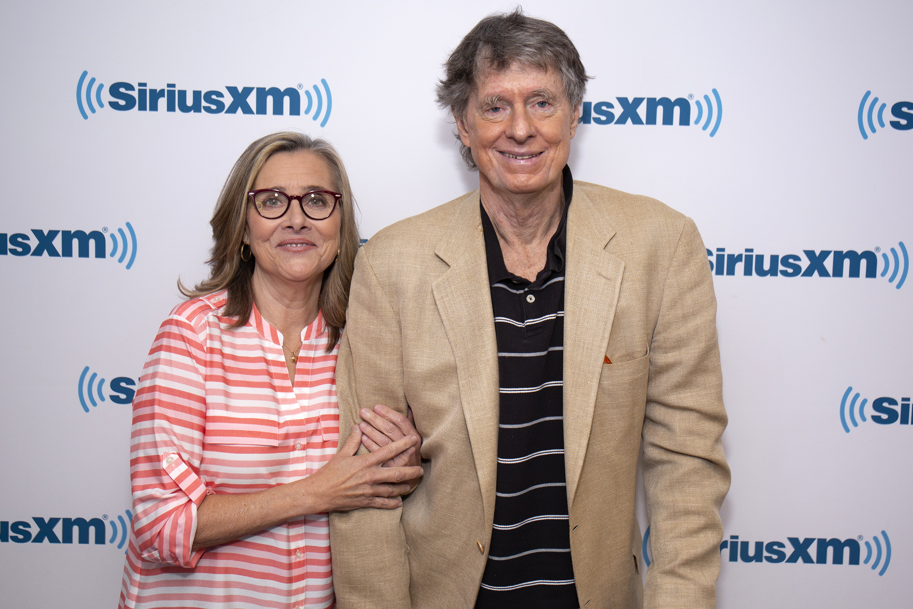 Meredith Vieira and Richard Cohen visit SiriusXM Studios on May 7, 2018 in New York City | Source: Getty Images