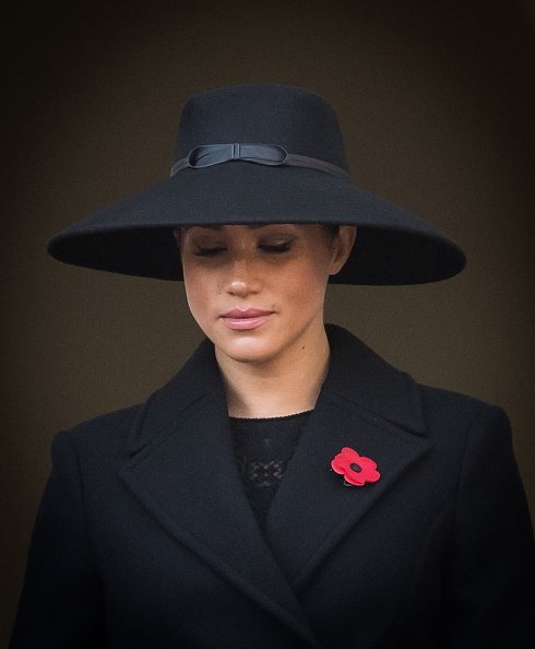  Duchess of Sussex at the annual Remembrance Sunday memorial at The Cenotaph on November 10, 2019 in London, England. |Photo:Getty Images