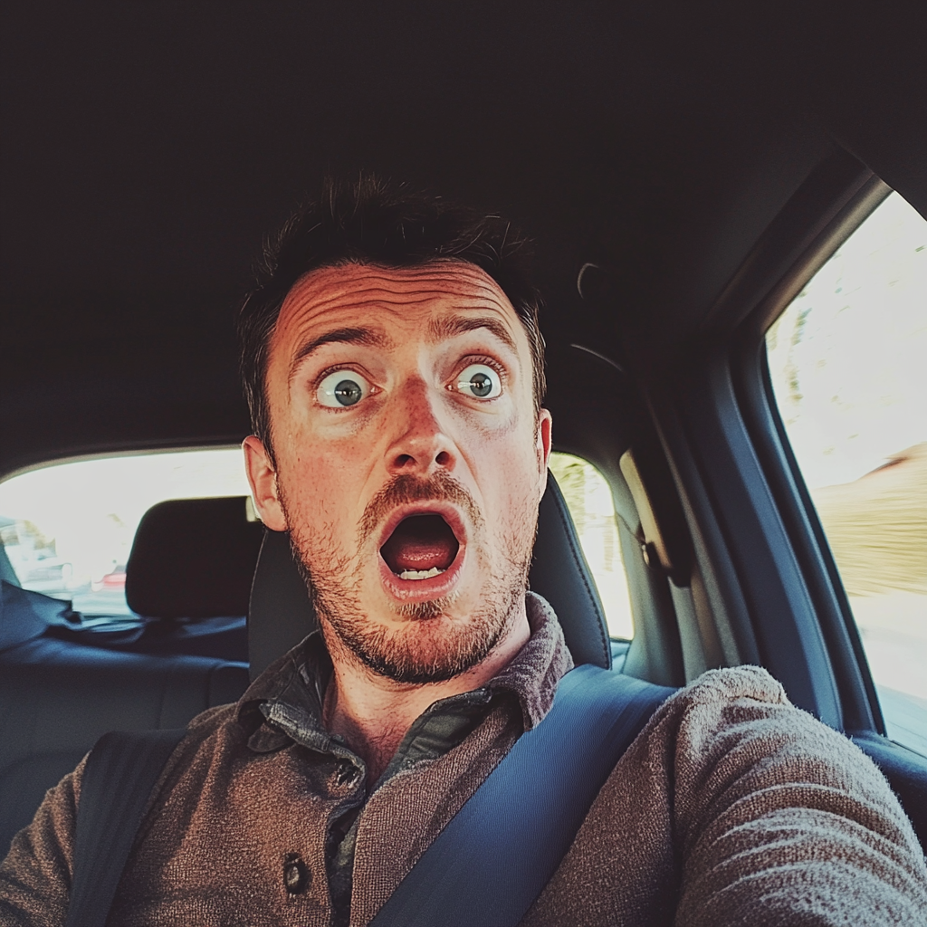 A shocked man | Source: Midjourney