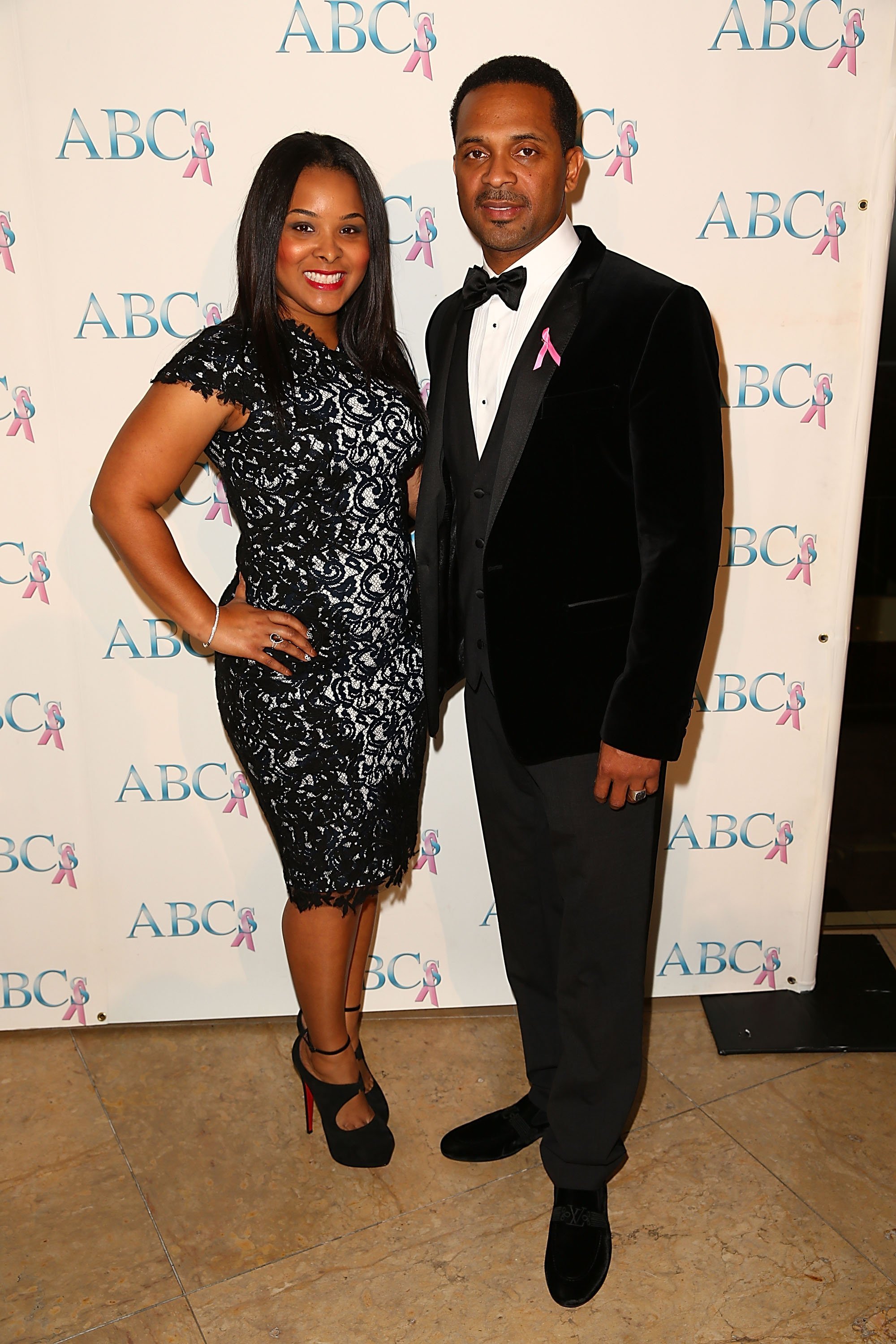 (Before the split) Mike Epps & Mechelle McCain at The Beverly Hilton Hotel in California on Nov. 23, 2013. | Photo: Getty Images