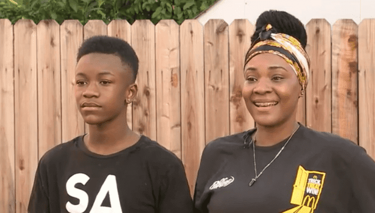 Nyia Williams and son  Amaurryon Johnson/ Source: Atlanta Black Star