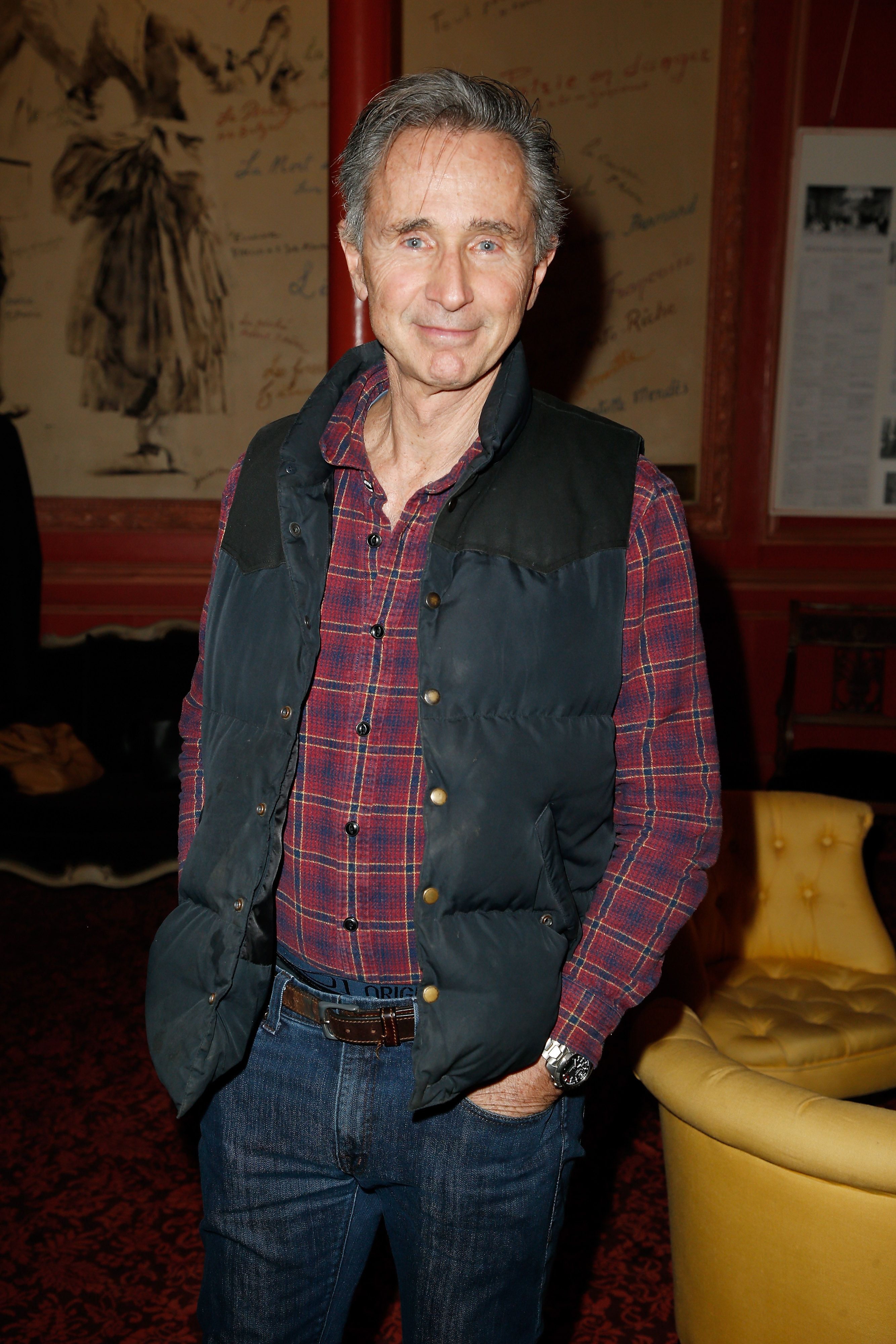 Thierry Lhermitte au Théâtre Antoine le 18 février 2018 à Paris, France. | Photo : Getty Images