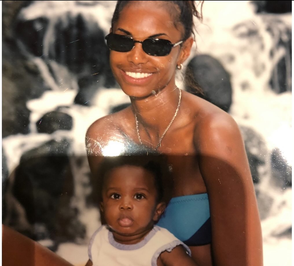 A throwback snapshot of Christian Combs and Kim Porter, dated May 2025 | Source: Instagram/kingcombs