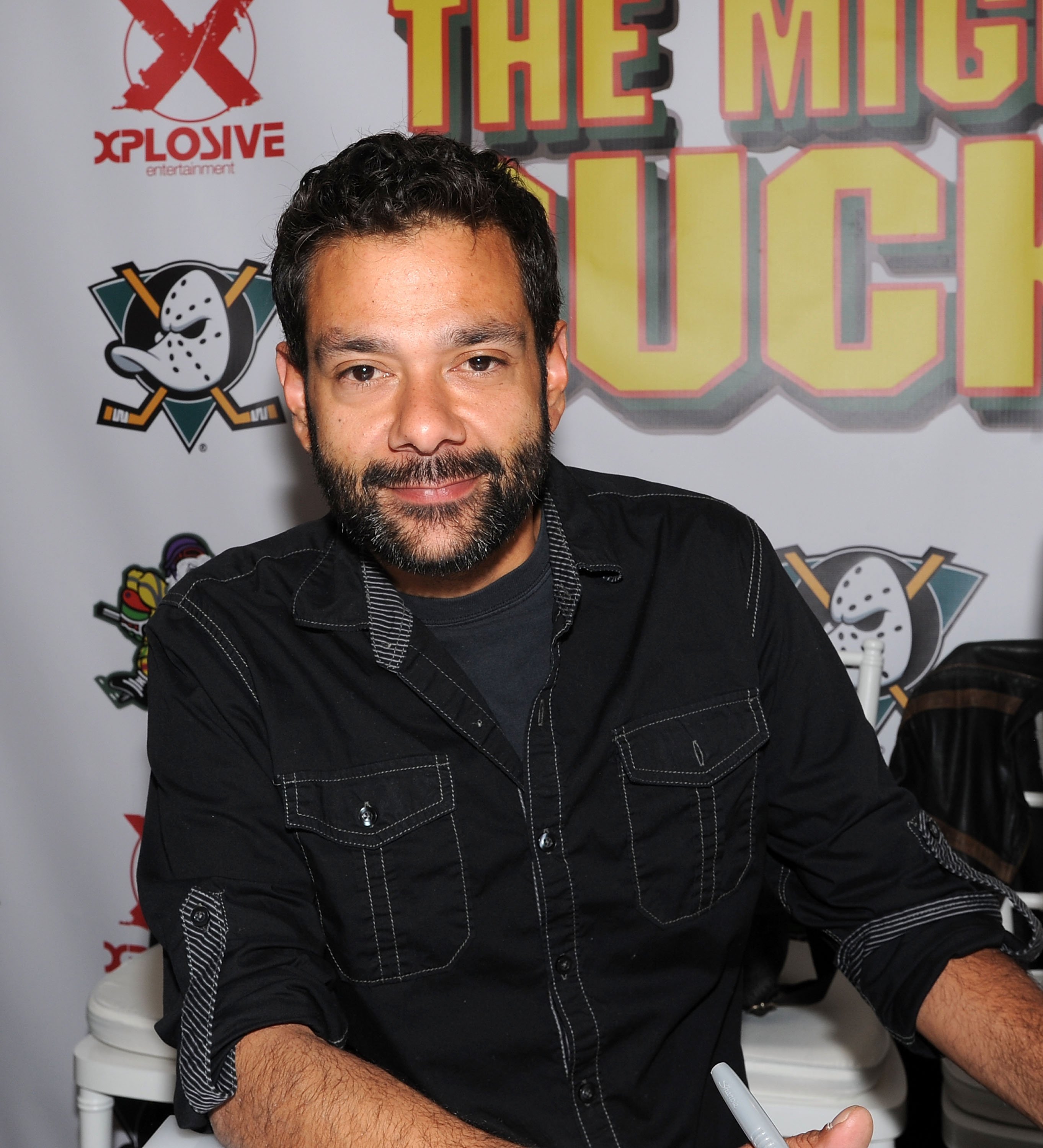 Shaun Weiss from the movie "The Mighty Ducks" attends day 2 of the Chiller Theater Expo on April 25, 2015. | Photo: Getty Images