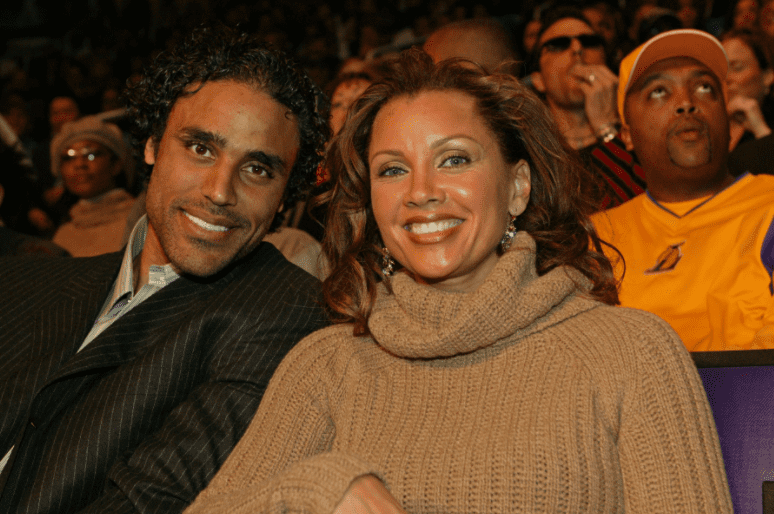 Rick Fox and Vanessa Williams during the 2004 NBA All Star Game Weekend on February 15, 2004 | Photo: Getty Images