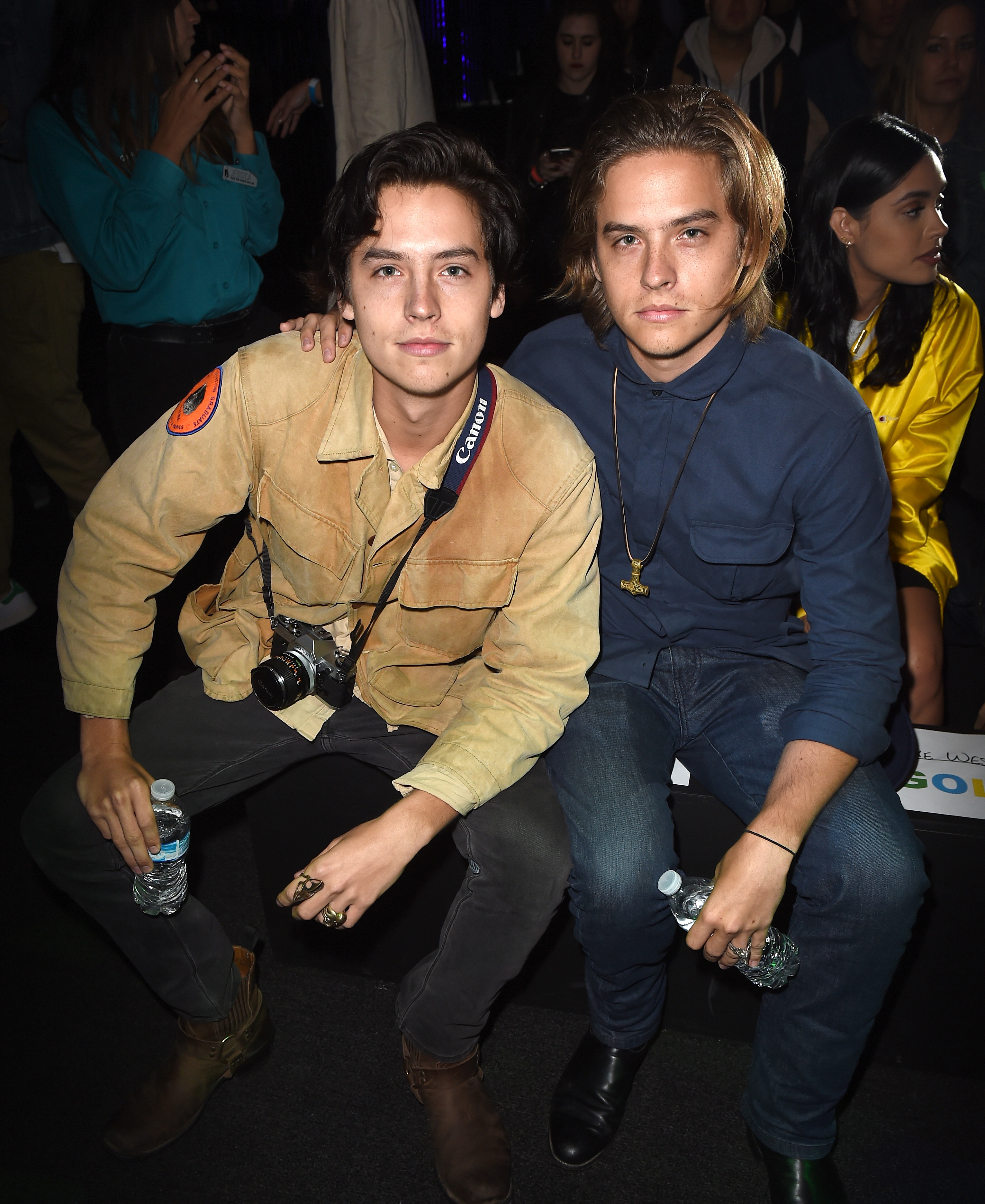 Cole and Dylan Sprouse at Tyler, the Creator's fashion show on June 11, 2016, in Los Angeles, California. | Source: Getty Images