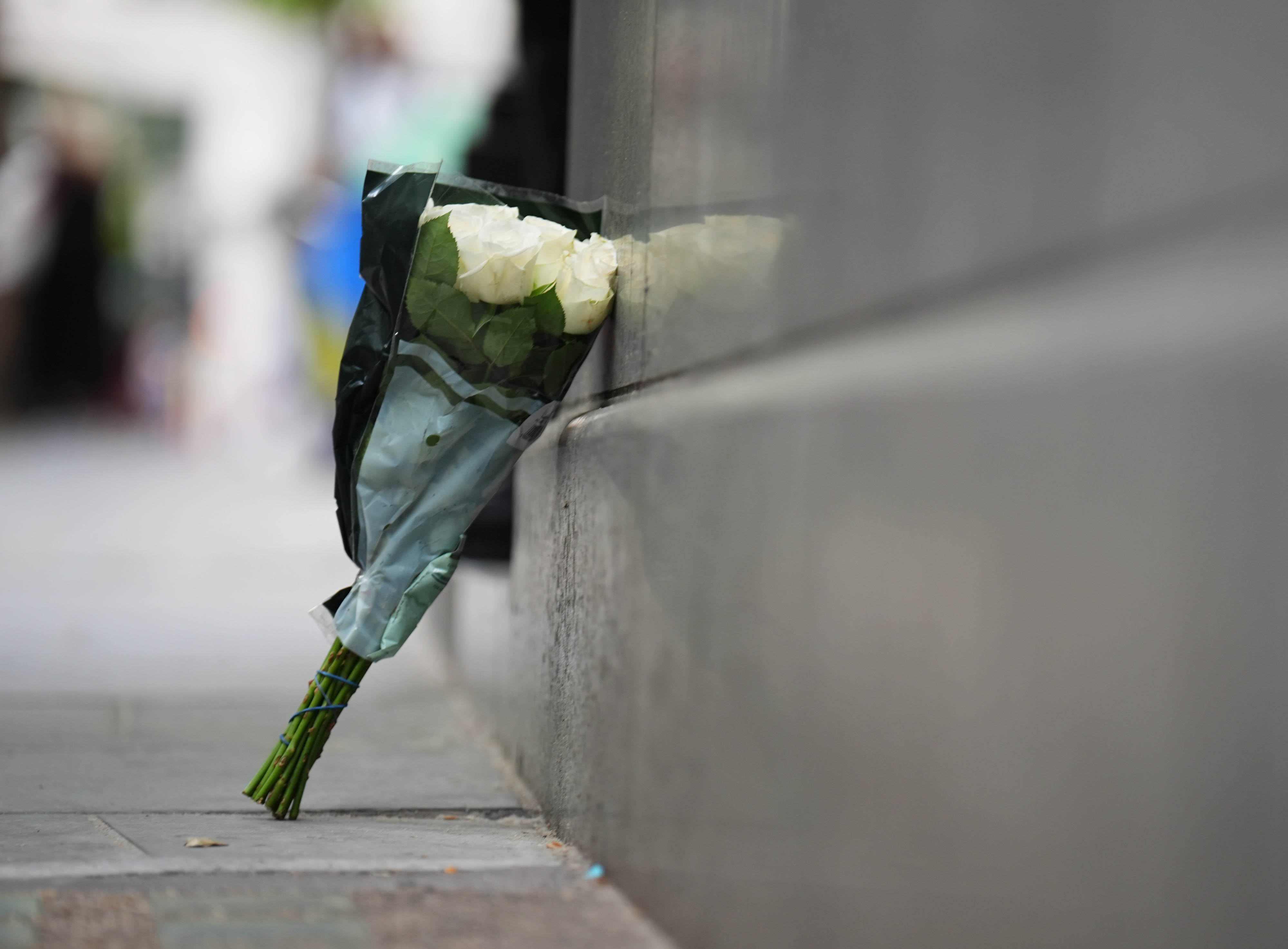 White roses outside India House in London after the Air India Flight 171 crash on June 12, 2025, en route to Gatwick Airport | Source: Getty Images