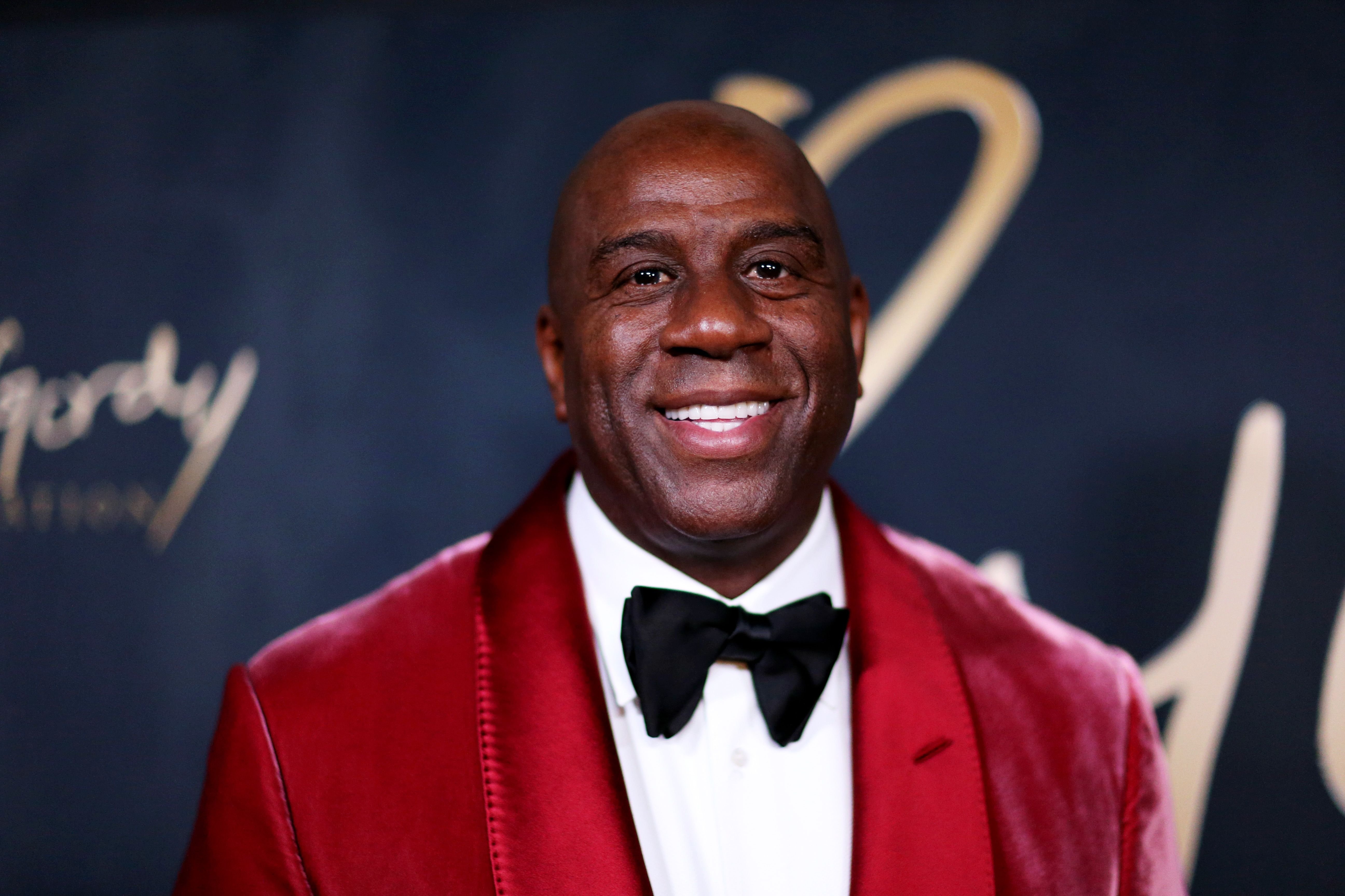 Earvin "Magic" Johnson at the Ryan Gordy Foundation Celebrates 60 Years Of Mowtown in Beverly Hills on November 11, 2019 in Beverly Hills. │Photo: Getty Images
