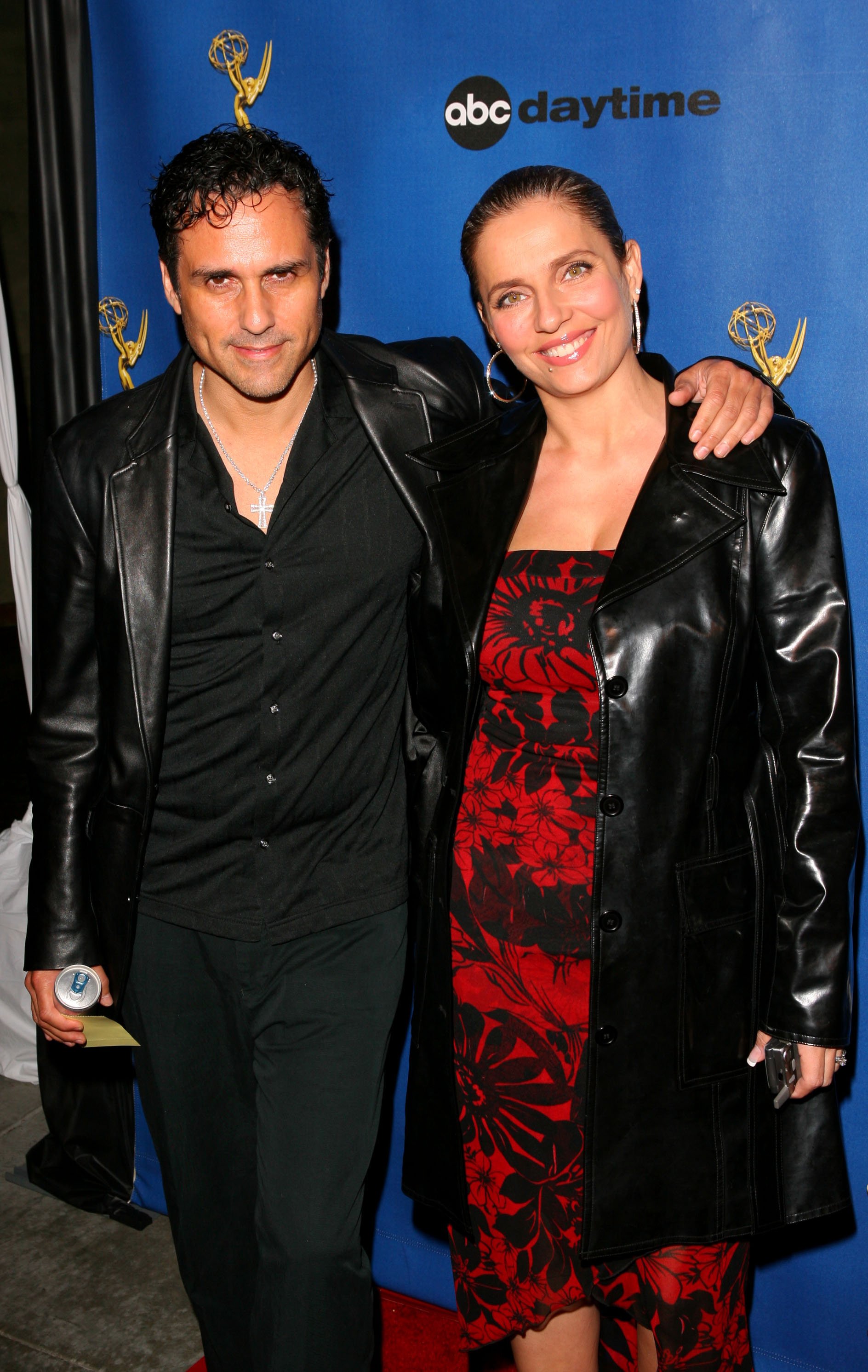 Maurice Benard with wife, Paula Benard in Los Angeles, California. | Source: Getty Images