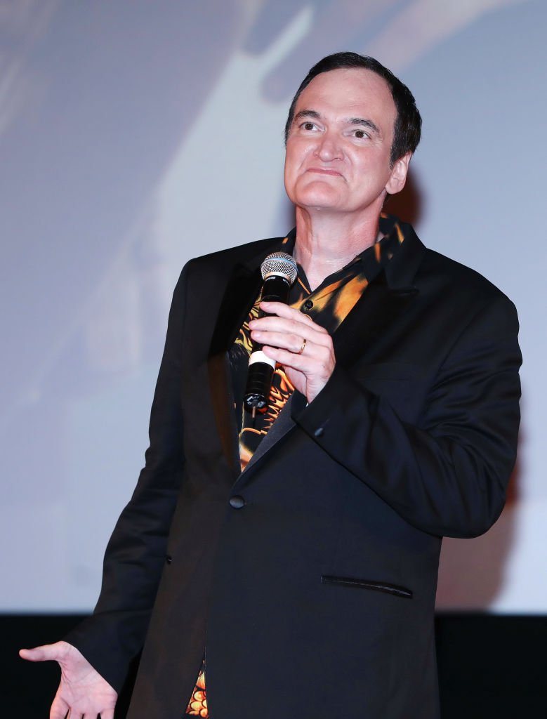 Quentin Tarantino attends the premiere of the movie "Once Upon a time in Hollywood" at Oktyabr cinema hall | Photo: Getty Images