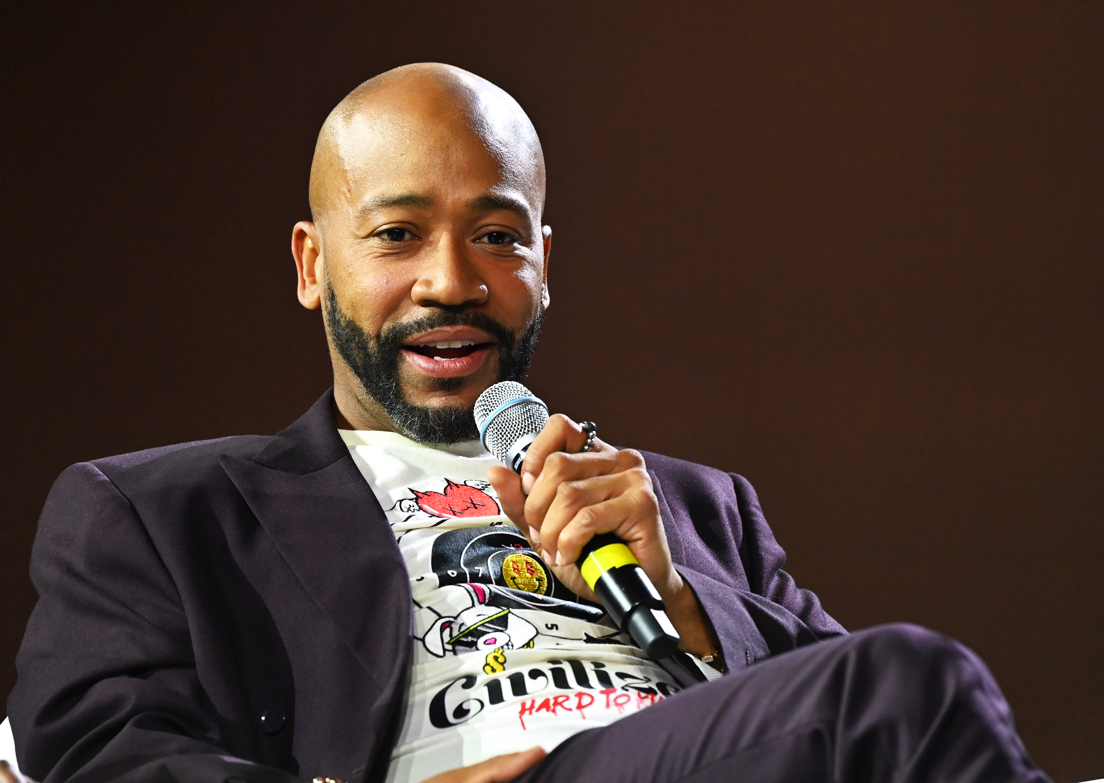 Columbus Short speaks onstage during the Essence Festival of Culture on July 3, 2022 | Source: Getty Images