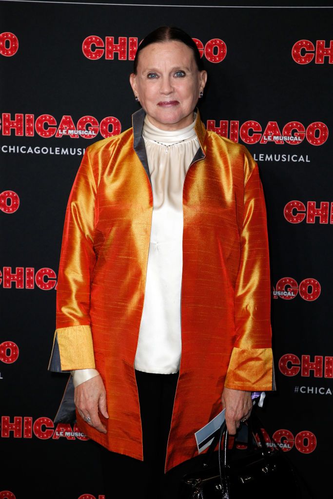 Ann Reinking at the "Chicago" Paris premiere at Theatre Mogador on September 26, 2018, in Paris, France | Photo: Laurent Viteur/Getty Images