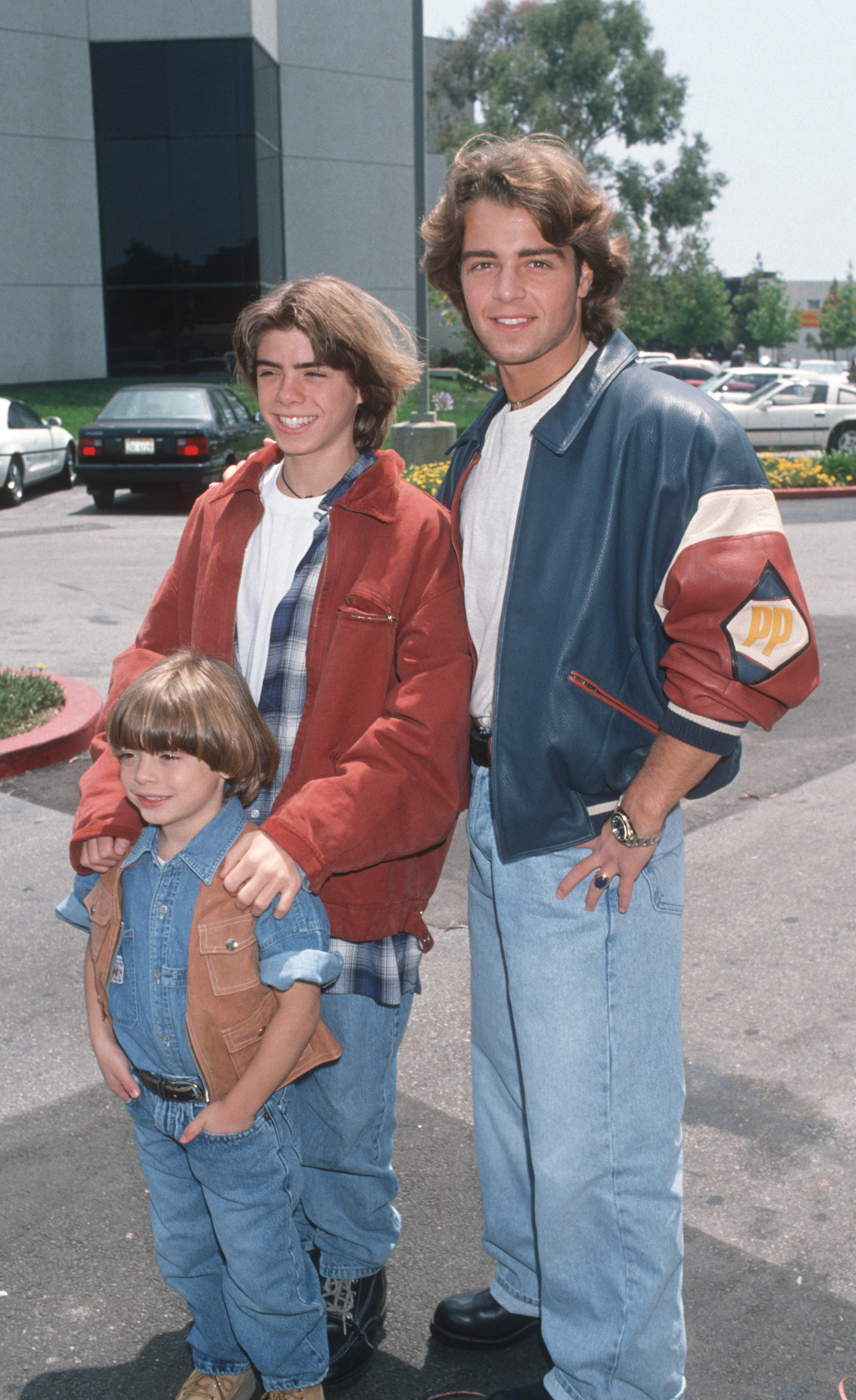 Andrew, Matthew, and Joey Lawrence at the American Diabetes Association Celebrity Waiters on May 14, 1994 | Source: Getty Images