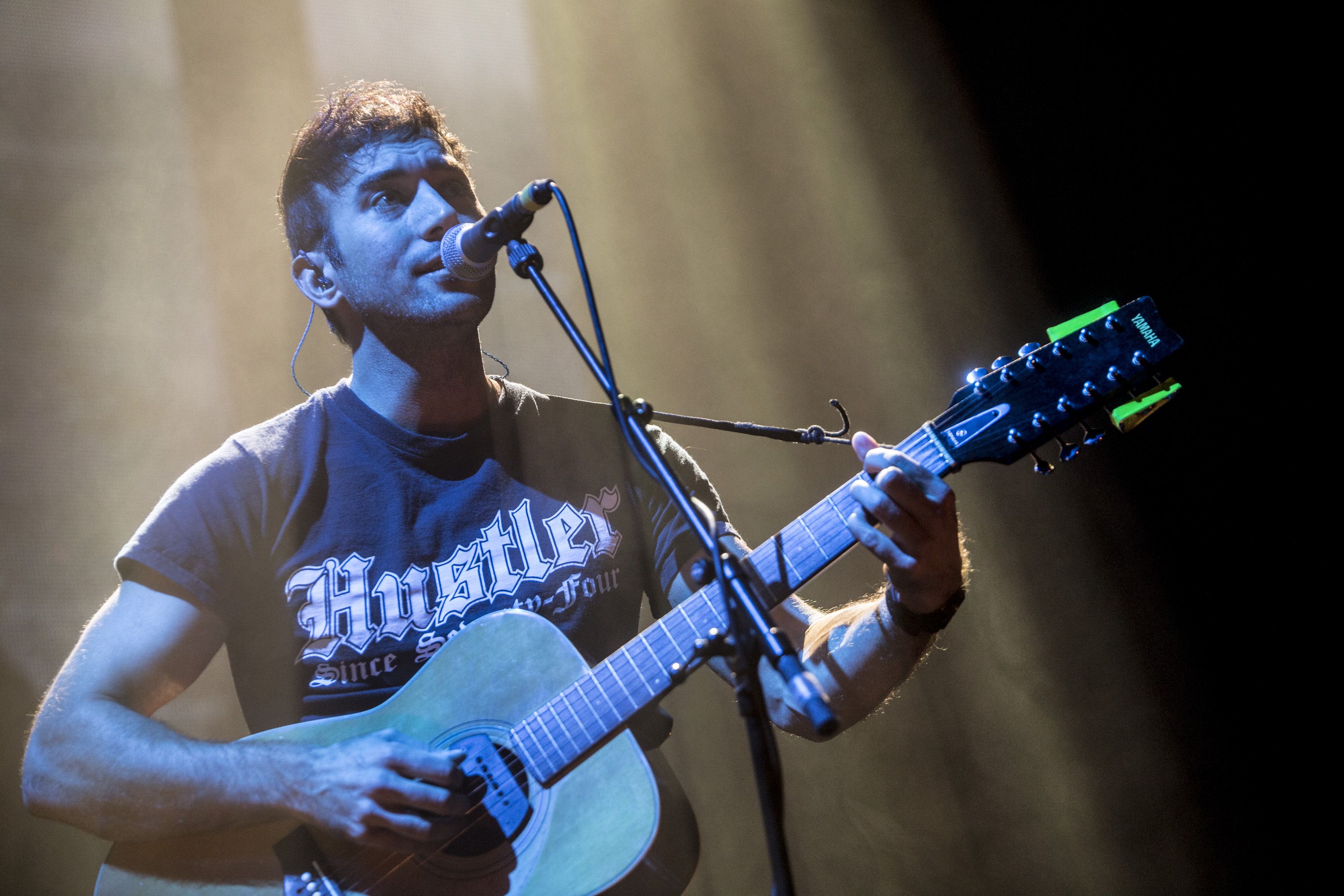 Sufjan Stevens performing at the Royal Festival Hall on September 2, 2015, in London, England. | Source: Getty Images