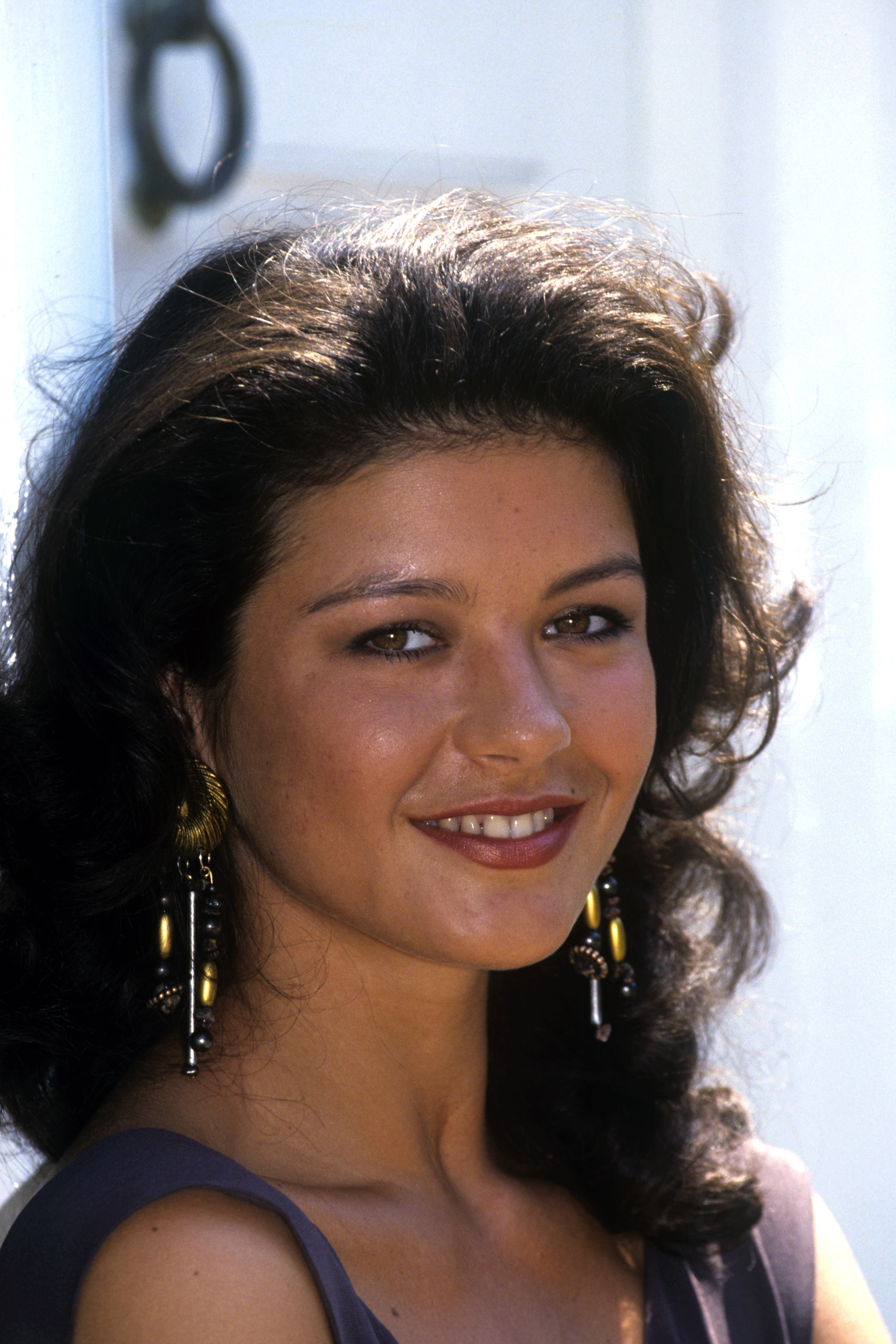 Catherine Zeta Jones in London, England on 29th July, 1991. | Source: Getty Images