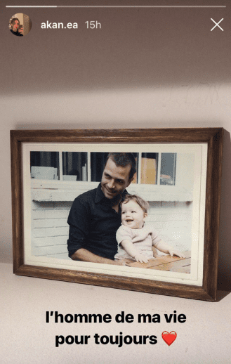 Capture d'écran de l'hommage rendu par Angelica a Zdar. | Story Instagram/akan.ea