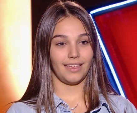 Manon avant de monter sur scène. l Source : TF1 Replay