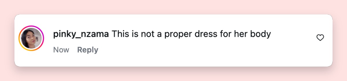 A netizen's reaction to Serena Williams's outfit. | Source: Instagram/vendetta_dailly