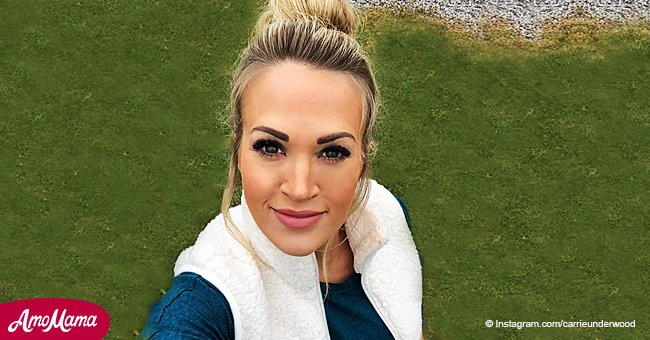 Carrie Underwood is shamed by fans after posting a 'soccer mom' photo