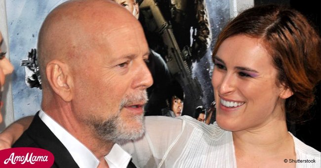 Bruce Willis' grown up daughter Rumer shares a sweet photo of her 6-year-old sister Mabel