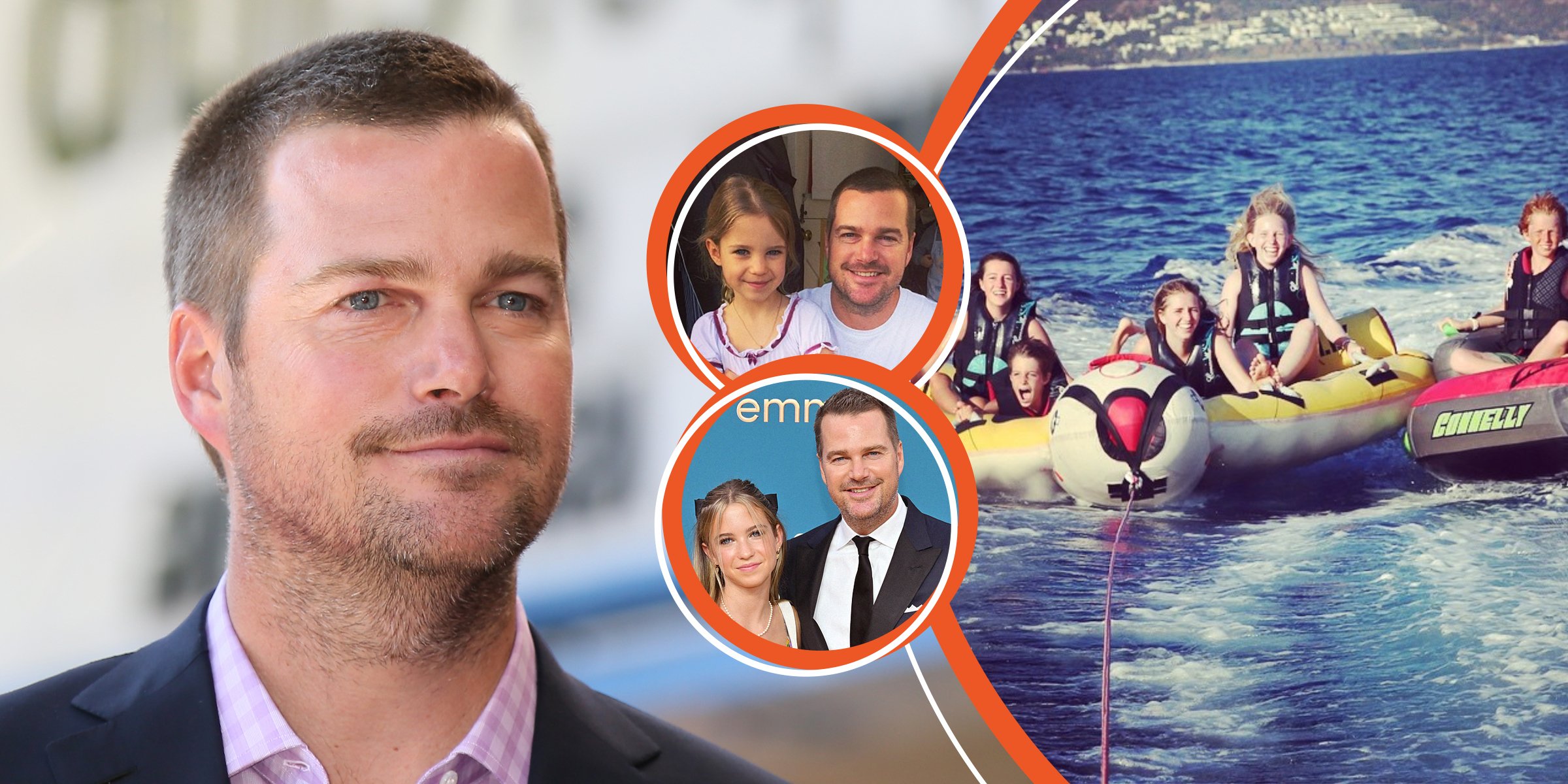 Chris O' Donnell | Chris O' Donnel and his daughter, Maeve | Chris O' Donnell's children | Source: Instagram.com/chrisodonnell | Getty Images