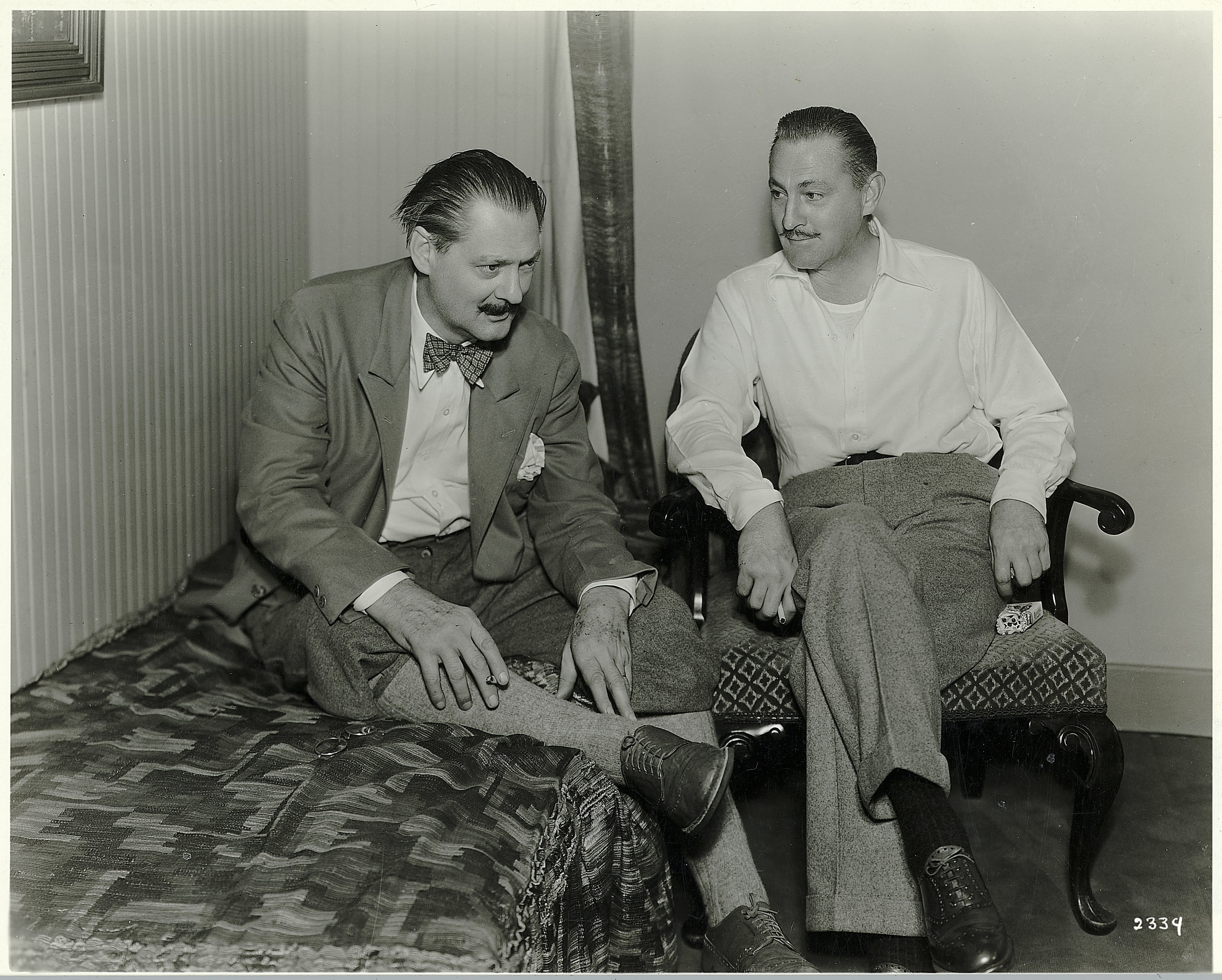 Photo of Lionel and John Sr. Barrymore | Source: Getty Images