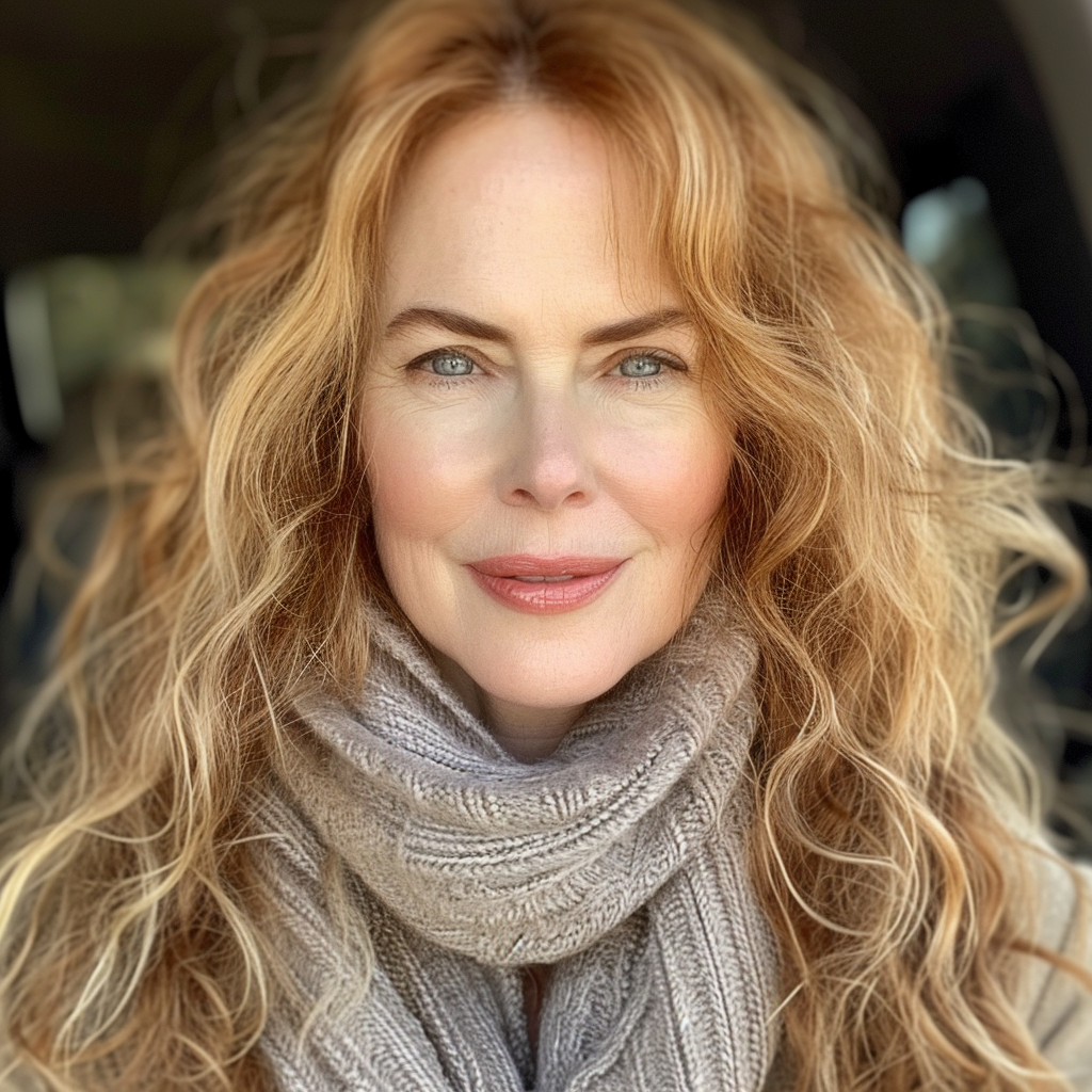 Nicole Kidman in her 50s to 60s via AI | Source: Midjourney