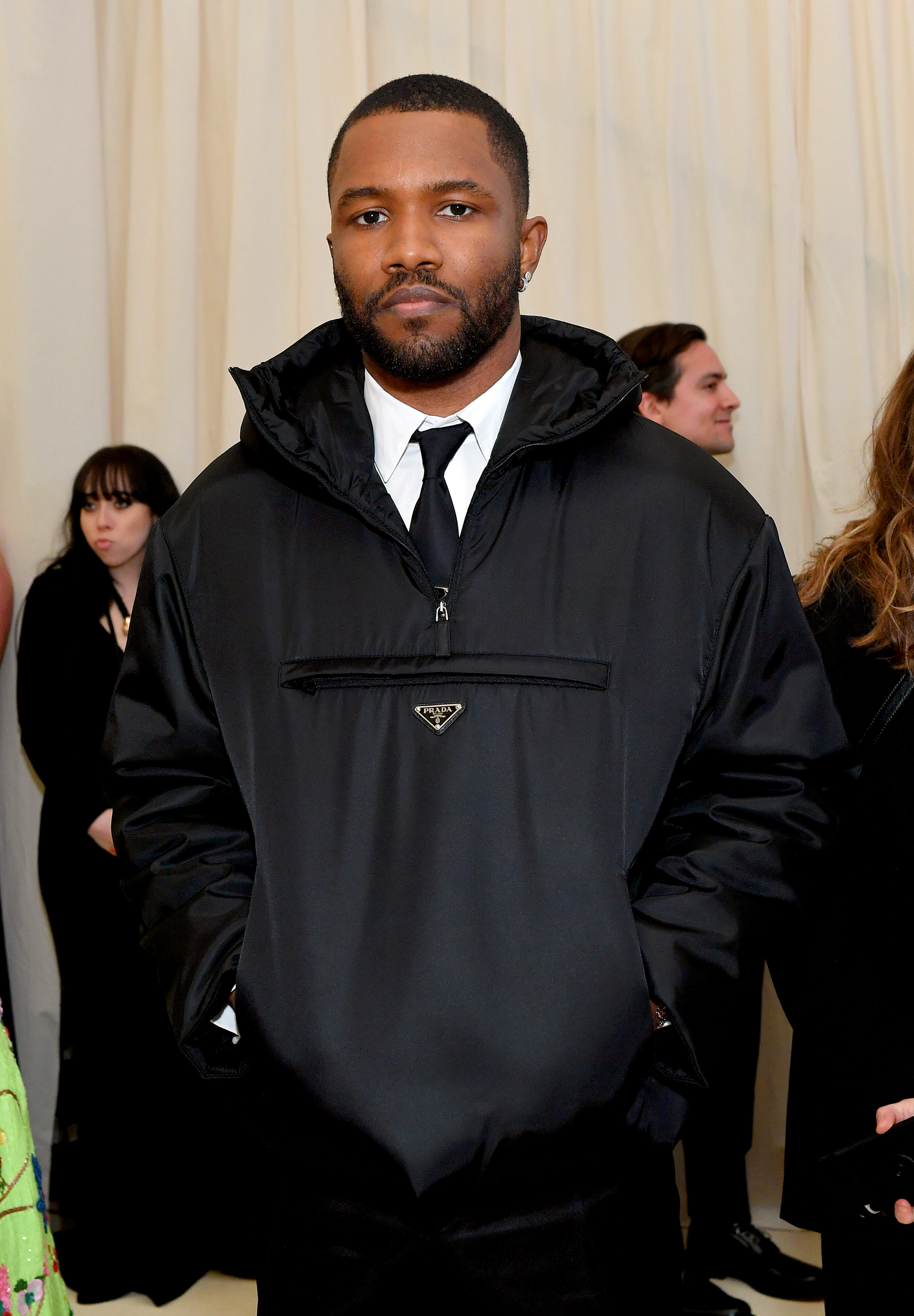 Frank Ocean poses at The 2019 Met Gala Celebrating Camp: Notes on Fashion at Metropolitan Museum of Art on May 6, 2019, in New York City | Source: Getty Images