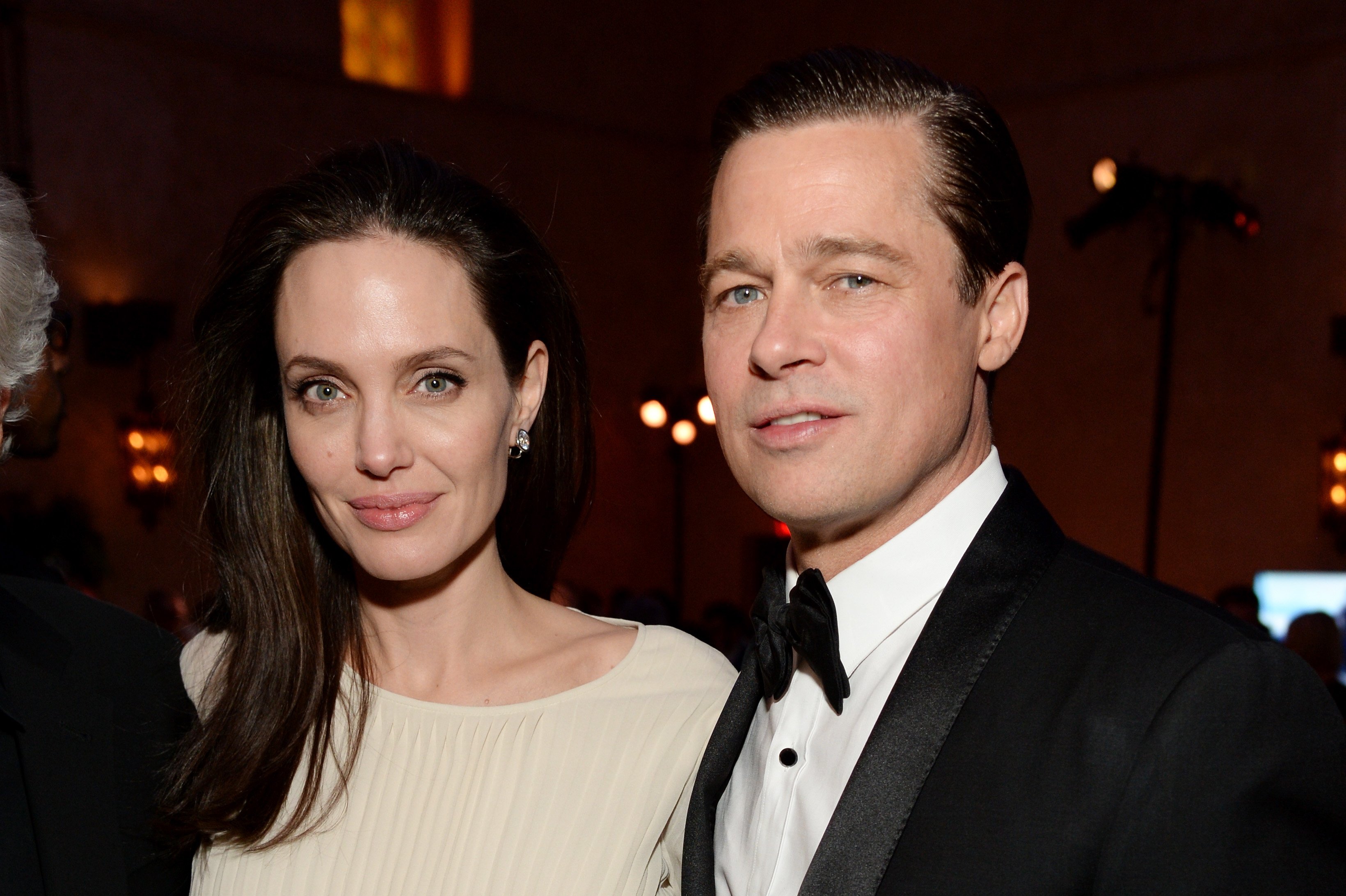 Angelina Jolie and Brad pitt attend the after party of the "By the Sea" premiere in Hollywood, California on November 5, 2015 | Photo: Getty Images