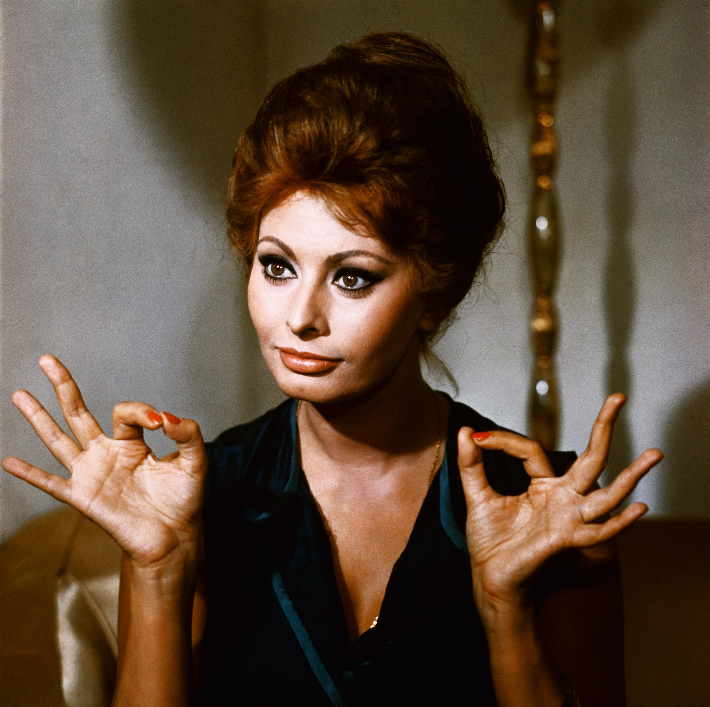 Sophia Loren, circa 1964. | Source: Getty Images