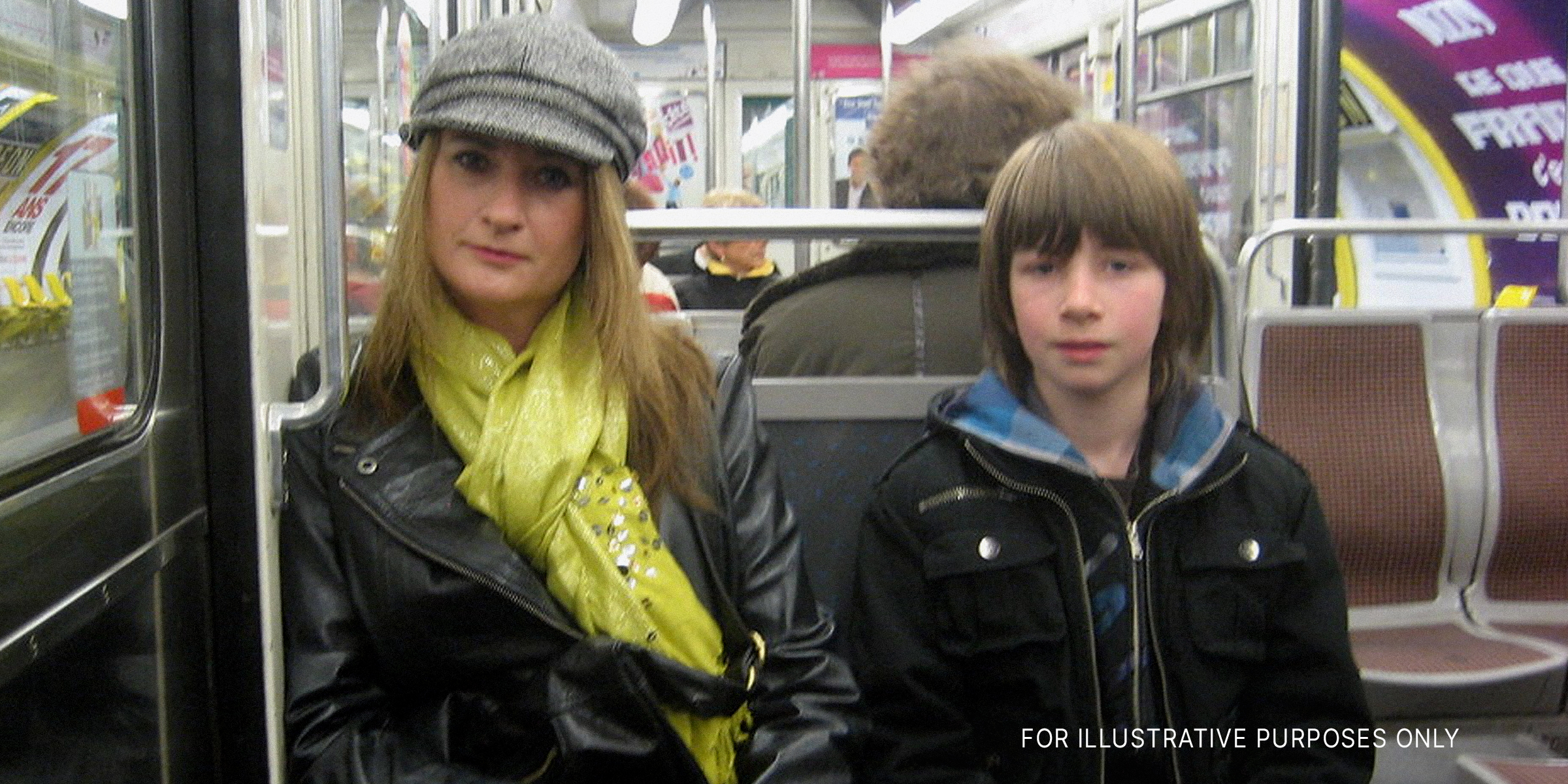 A woman and her son in a subway | Source: Flickr/SteveR-/CC BY 2.0