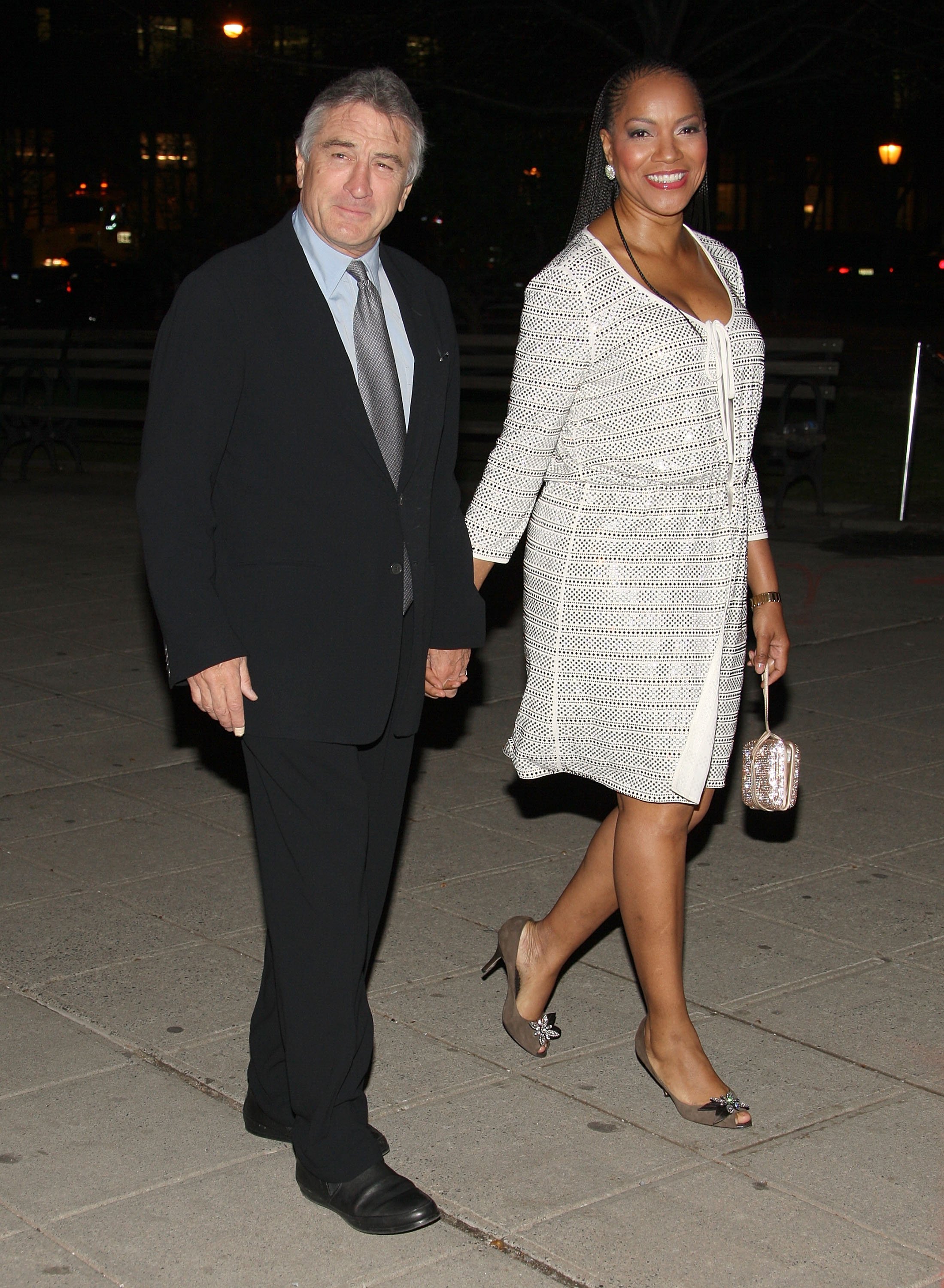 Robert De Niro and wife Grace Hightower attend the Vanity Fair party for the 2009 Tribeca Film Festival at the State Supreme Courthouse on April 21, 2009 in New York City | Source: Getty Images 
