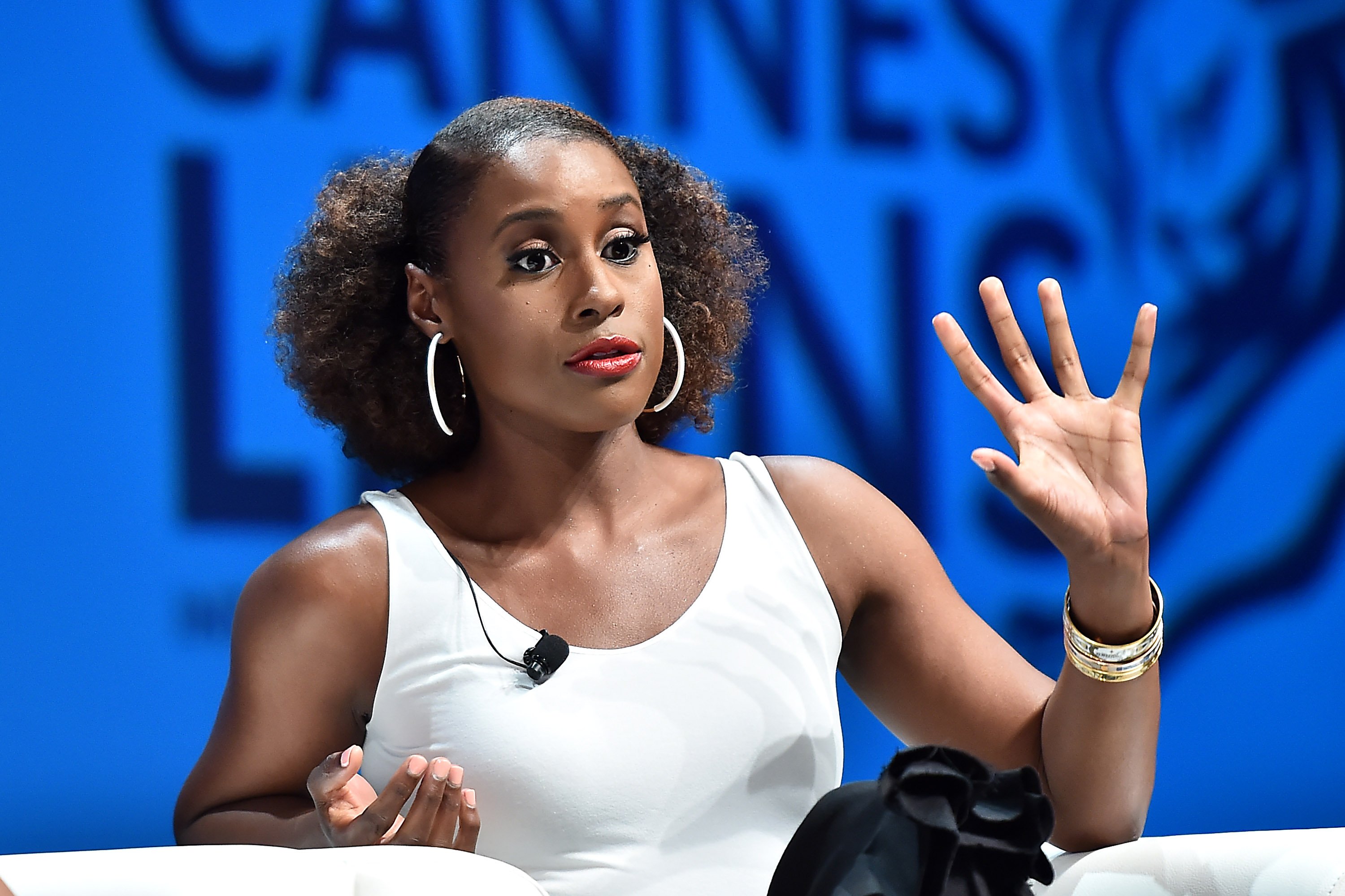 Issa Rae at the Cannes Lions Festival 2018 on June 22, 2018 in Cannes, France | Photo: Getty Images