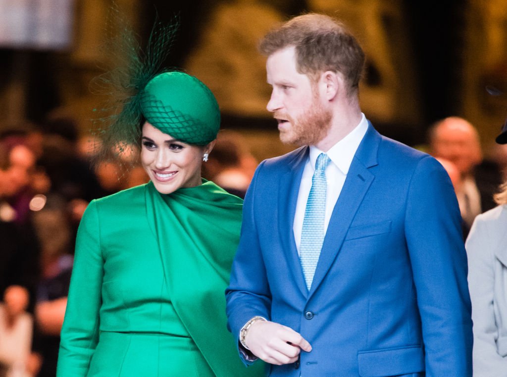 Prince Harry and Meghan Markle at the Commonwealth Day Service 2020 on March 09, 2020 in London, England | Photo: Getty Images