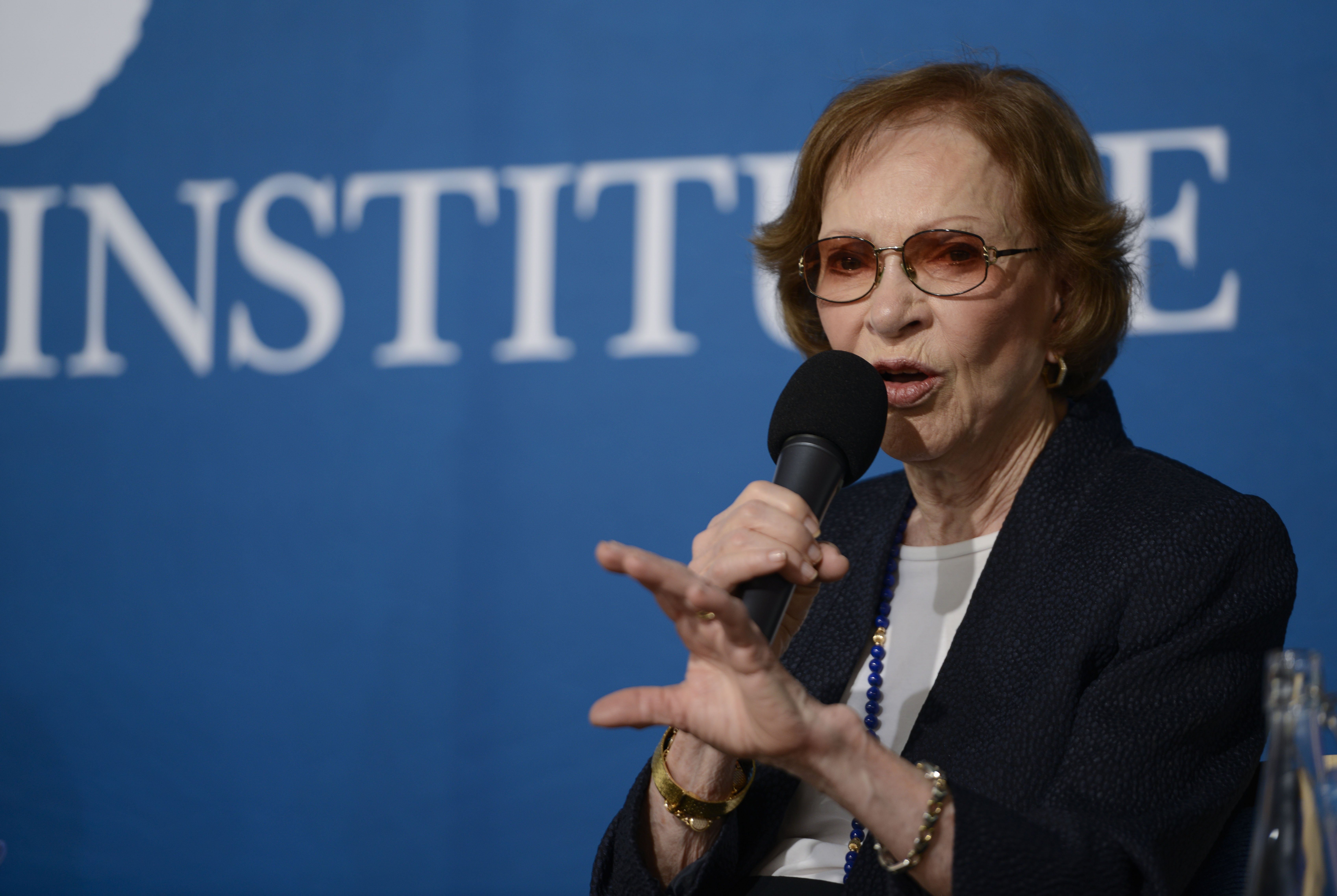 Former First Lady Rosalynn Carter on June 23, 2015 in Aspen, Colorado. | Source: Getty Images
