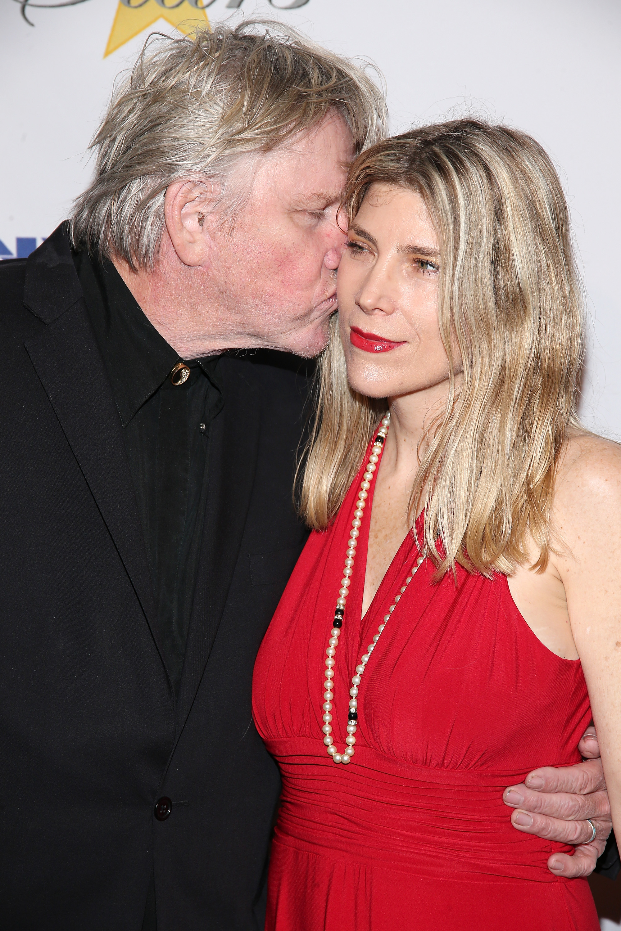 Gary Busey and Steffanie Sampson Busey attend the 27th Annual Night Of 100 Stars Black Tie Dinner Viewing Gala at the Beverly Hilton Hotel on February 26, 2017 in Beverly Hills, California | Source: Getty Images