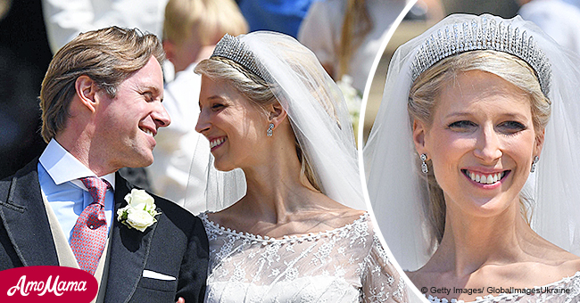 Lady Gabriella Wears a Diamond Bridal Tiara Also Worn by Her Mum and ...