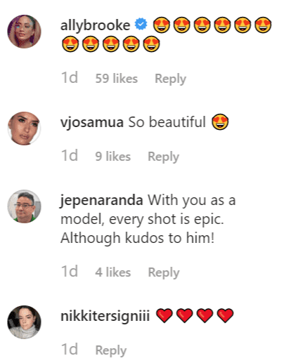 Fans comment about Jenna Johnson's post | Instagram: @jennajohnson Fans comment about Jenna Johnson's post | Instagram: @jennajohnson