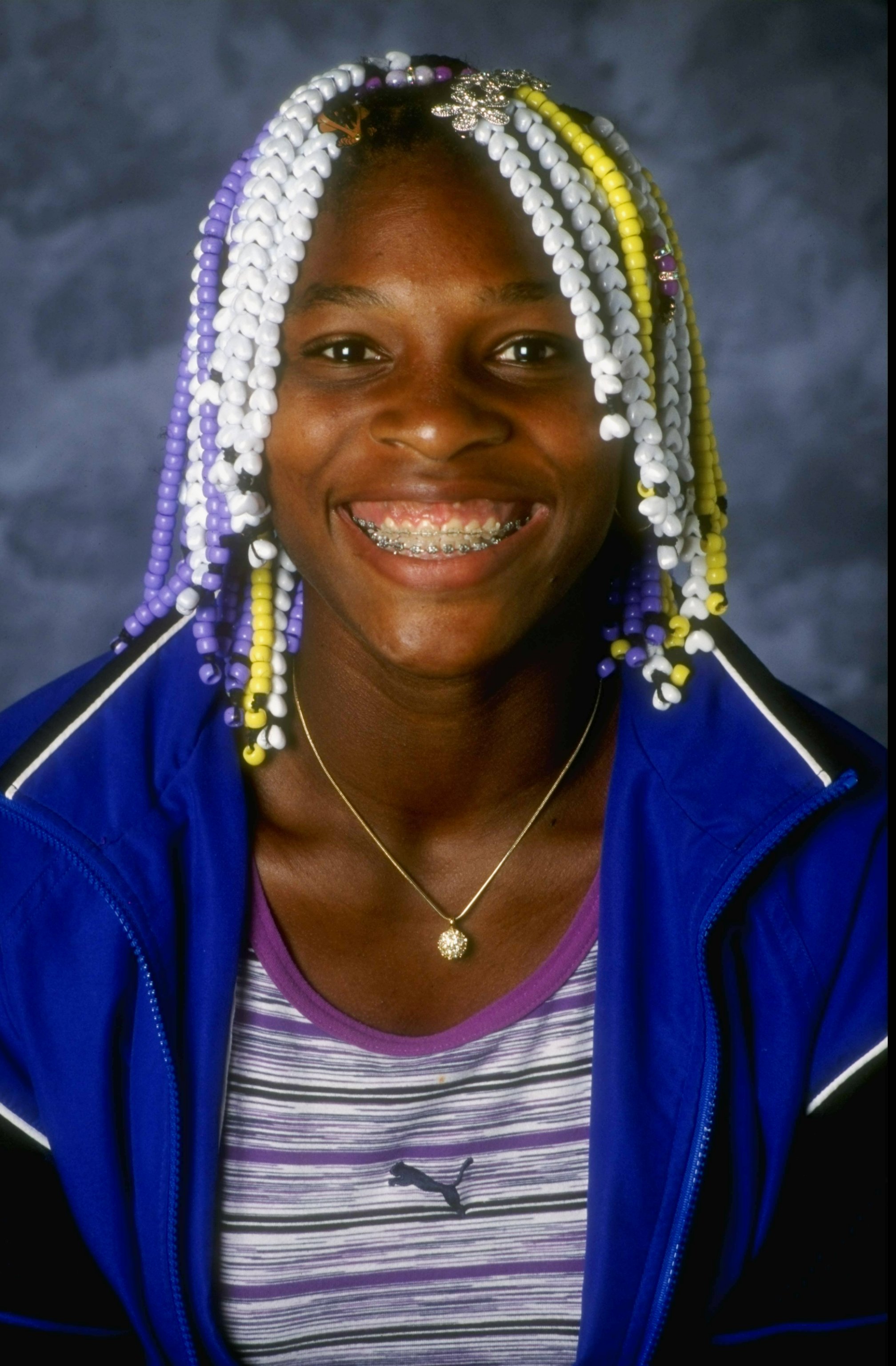 Portrait of Serena Williams, taken during the 1998 U.S. Open in Flushing, New York, on Sep 1, 1998. | Source: Getty Images