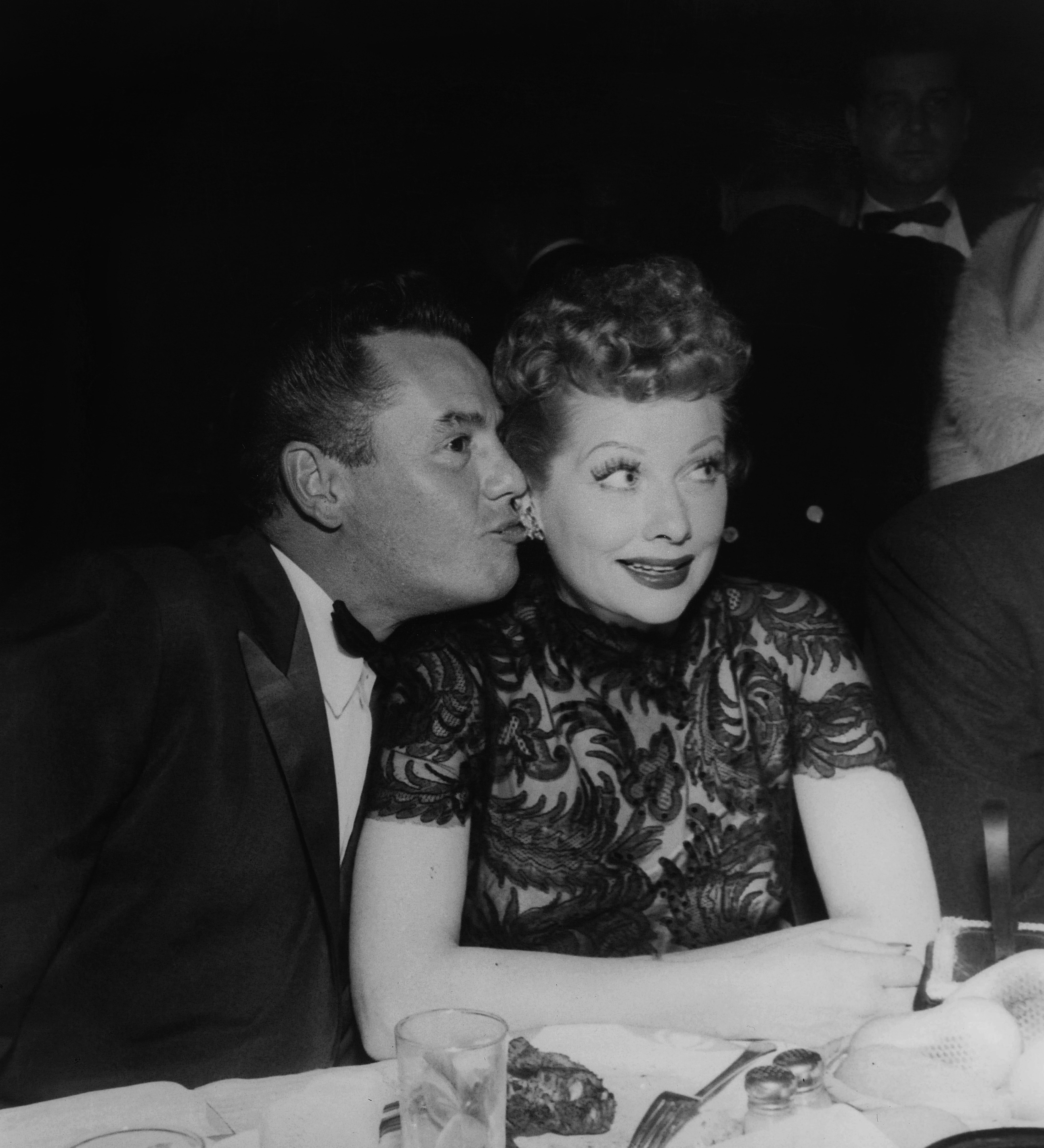 Photo of Actress Lucille Ball and her husband actor Desi Arnaz | Source: Getty Images