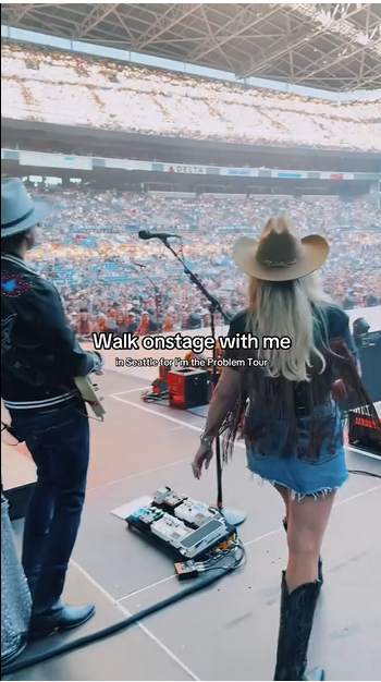 Miranda Lambert, from a post dated July 27, 2025 | Source: Tiktok/@mirandalambert