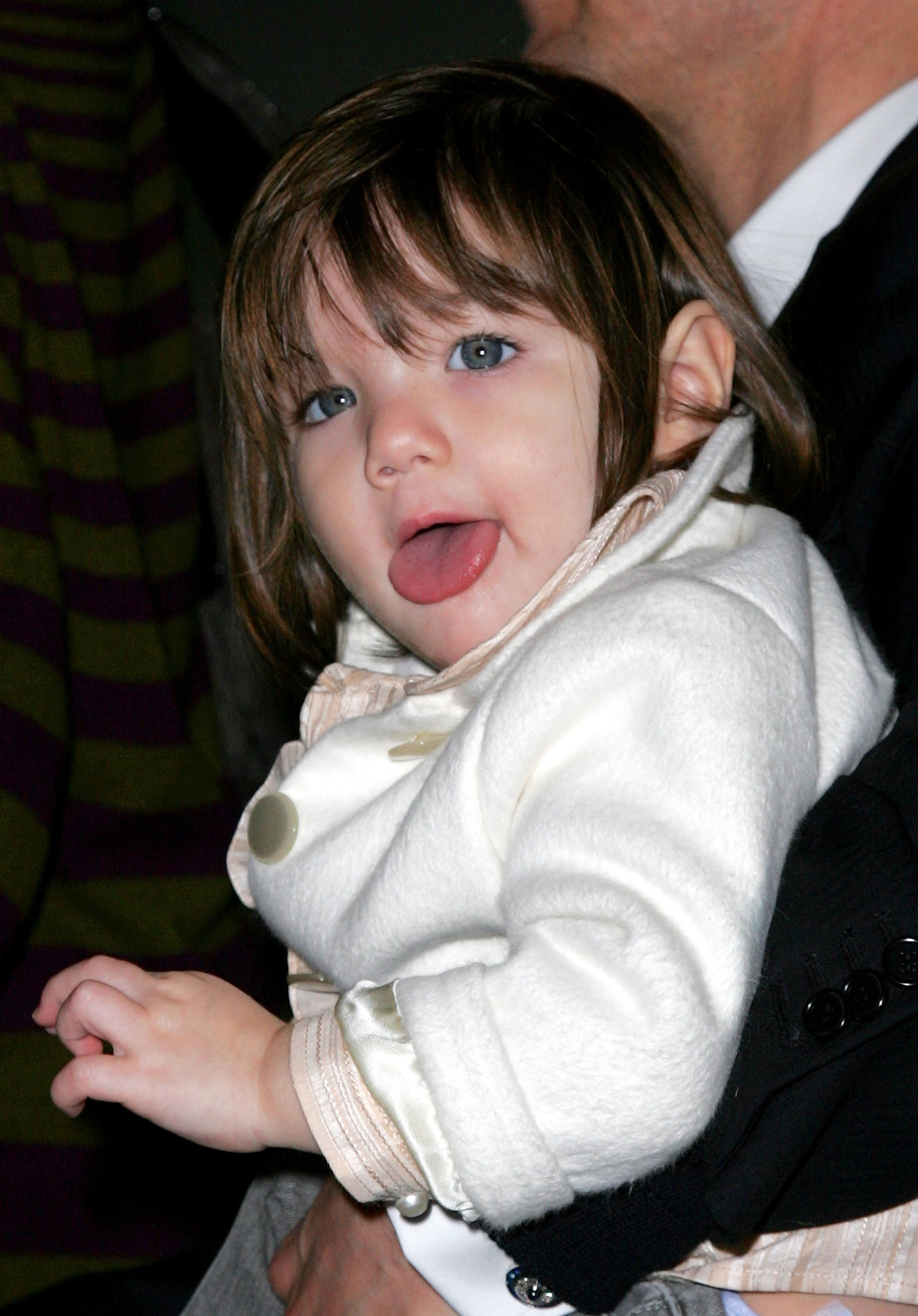 Suri Cruise on October 19, 2007 in New York City | Source: Getty Images